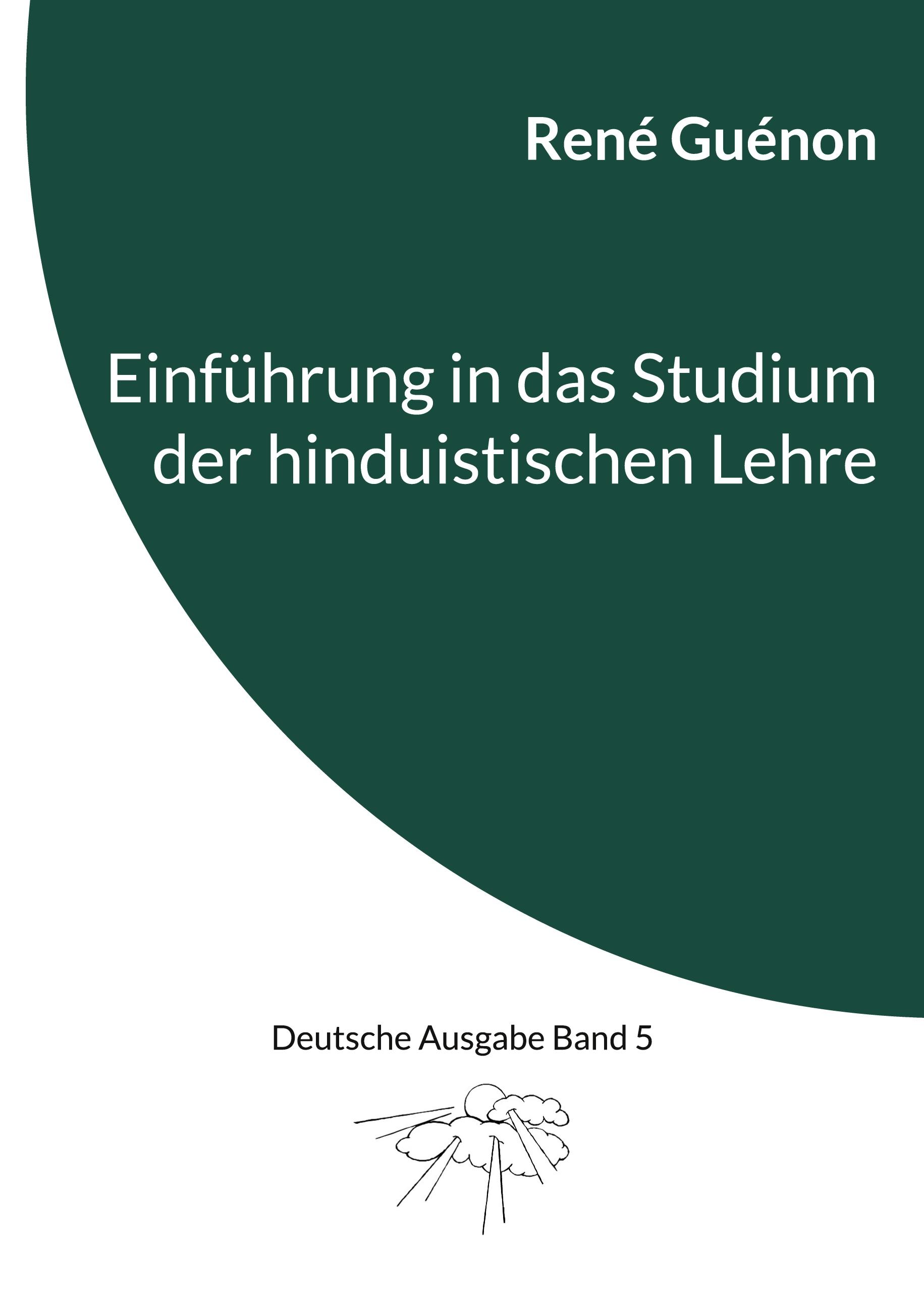 Vorderes Coverbild Einführung in das Studium der hinduistischen Lehre