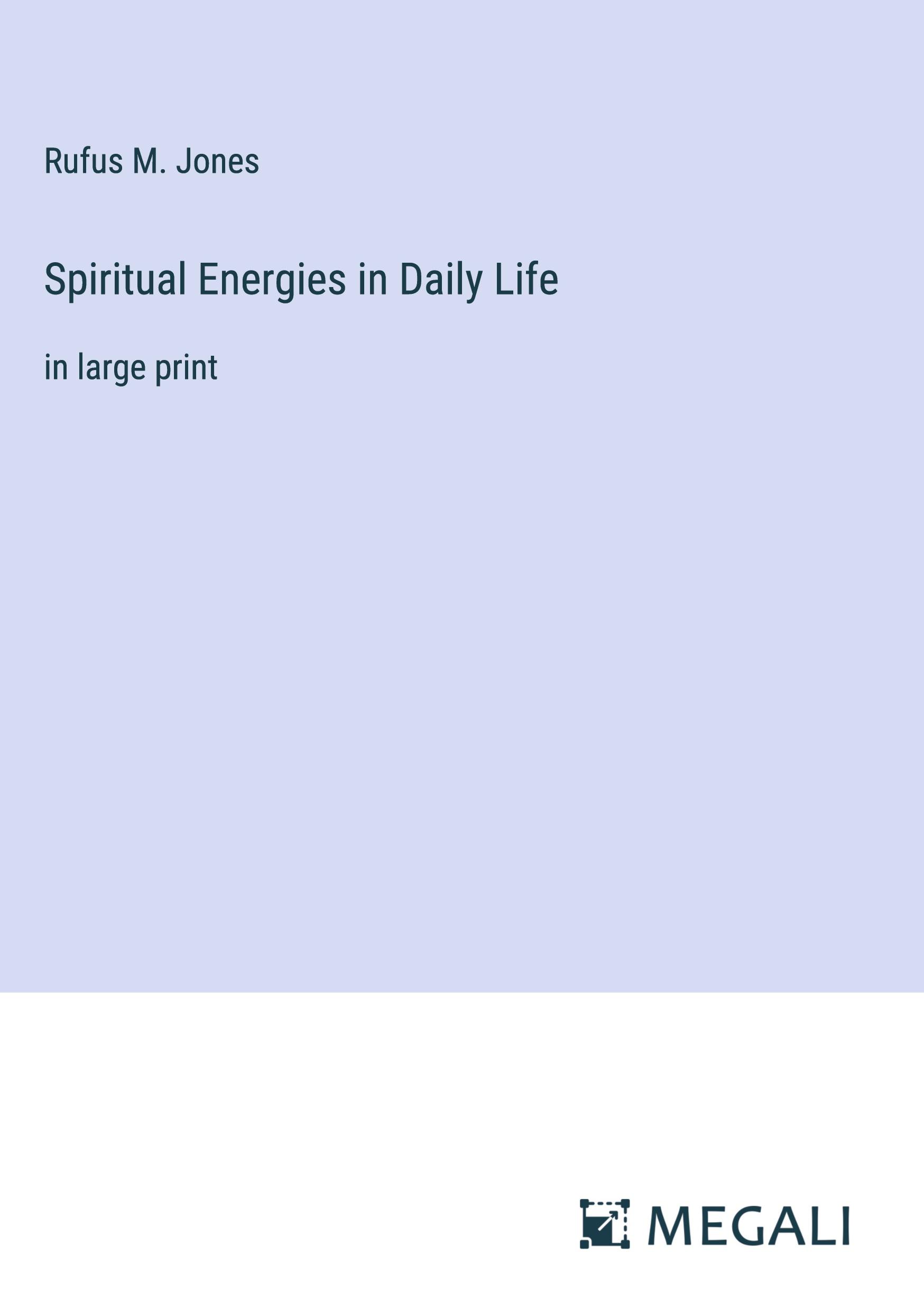 Vorderes Coverbild Spiritual Energies in Daily Life