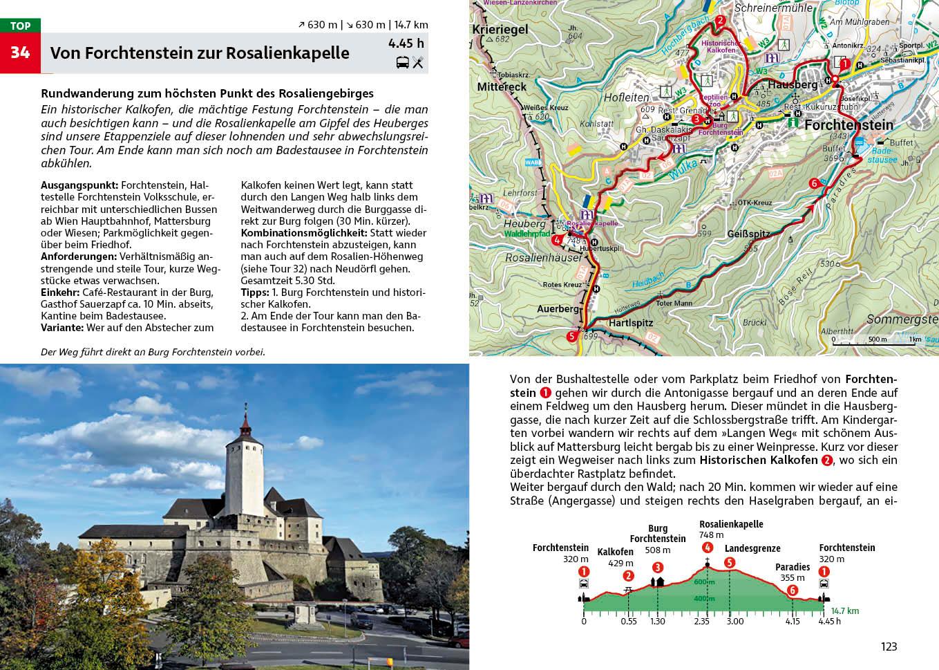 Beispielinhalt (Bild) Leithagebirge - Rosaliengebirge