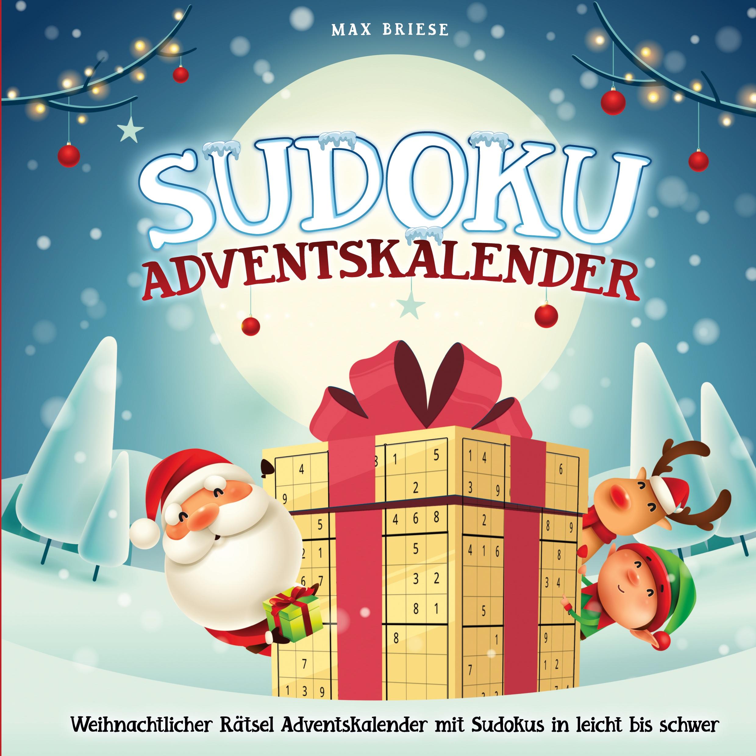 Vorderes Coverbild Sudoku Adventskalender