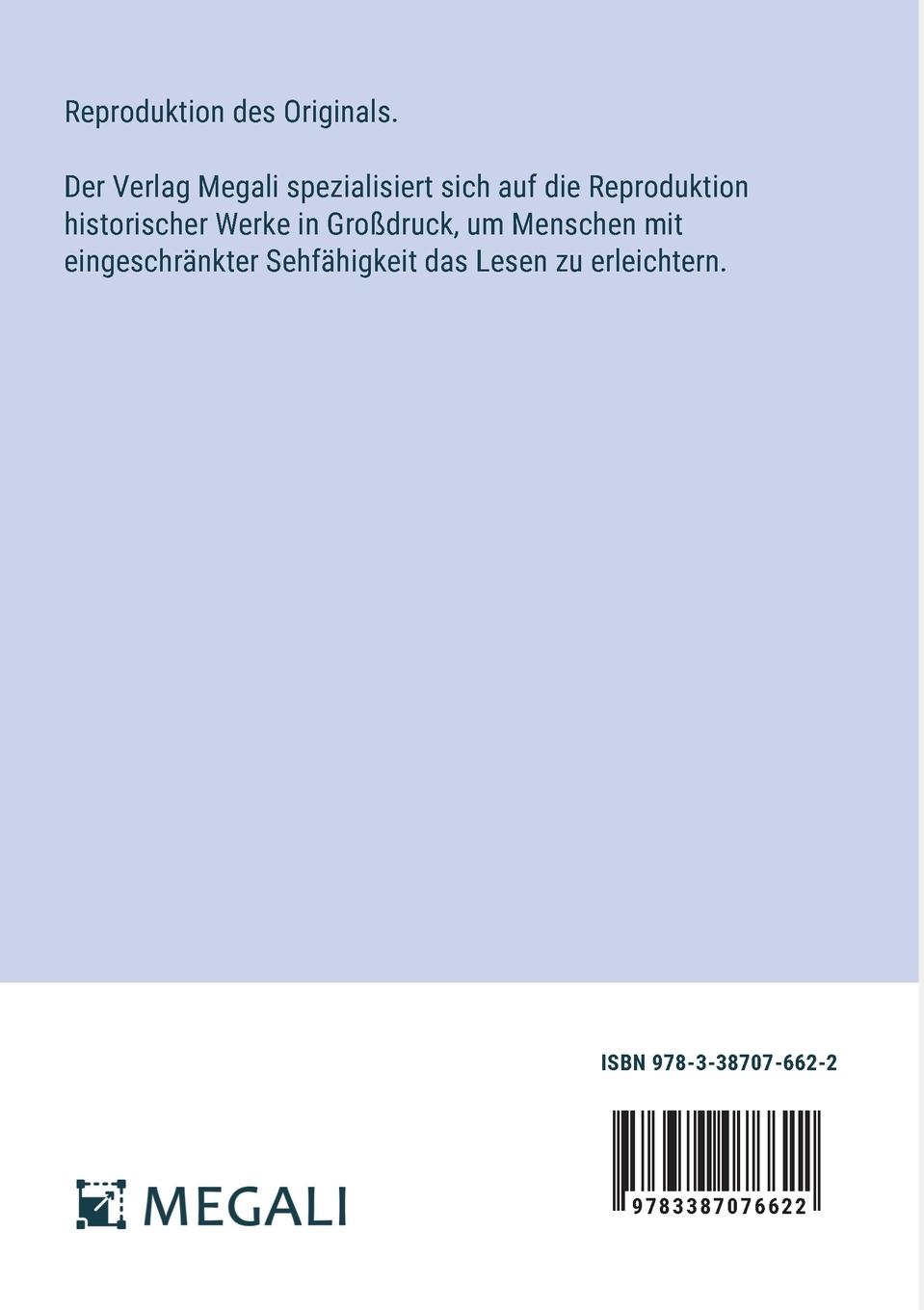 Rückseitencover Mensch Und Erde; Skizzen Von Den Wechselbeziehungen Zwischen Beiden