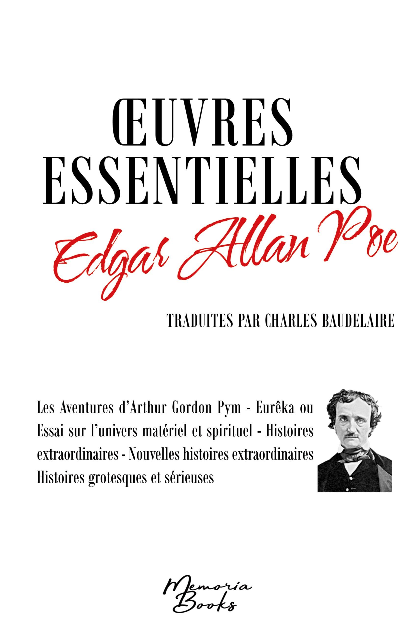 Vorderes Coverbild Oeuvres essentielles d'Edgar Allan Poe