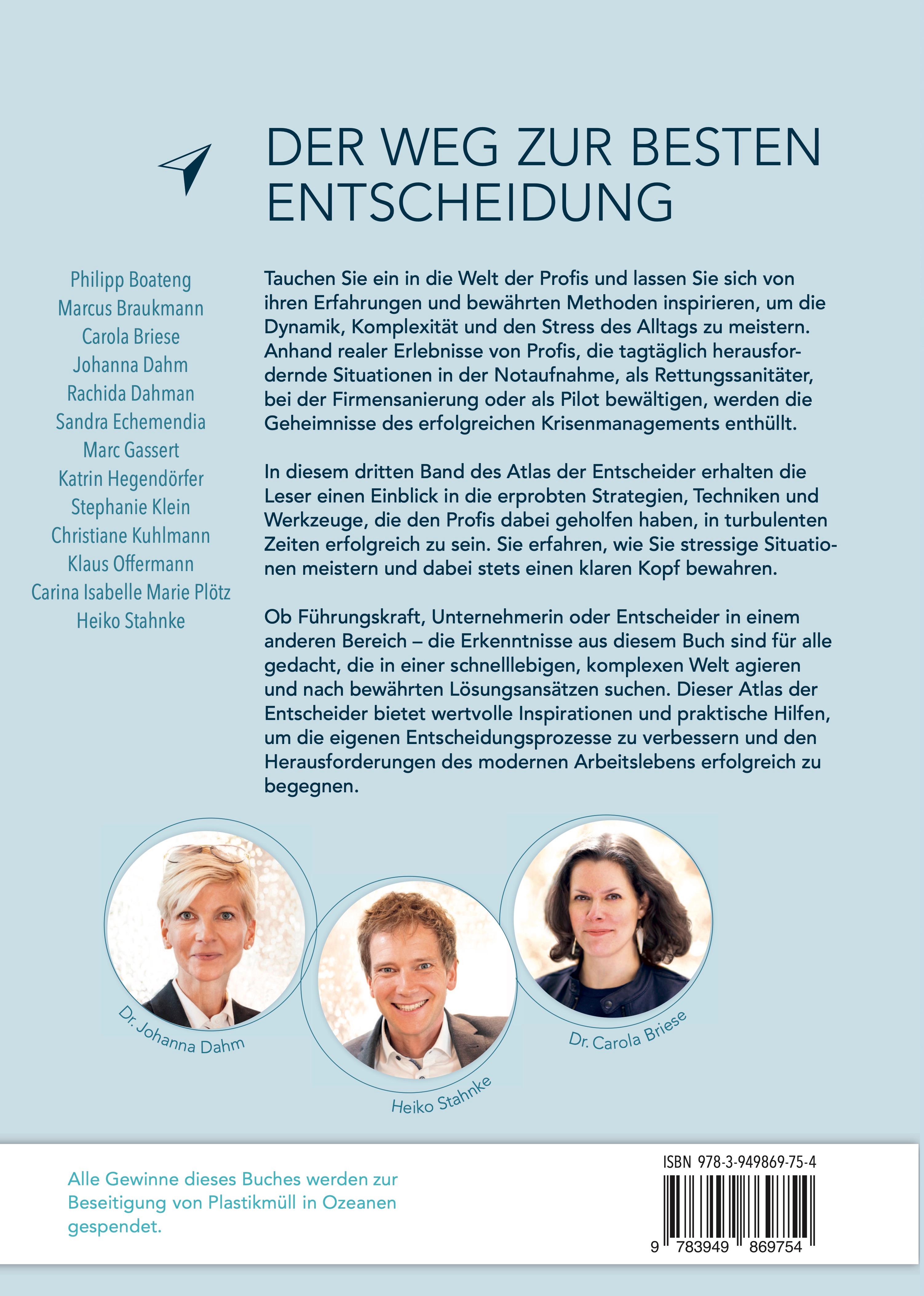 Rückseitencover Atlas der Entscheider