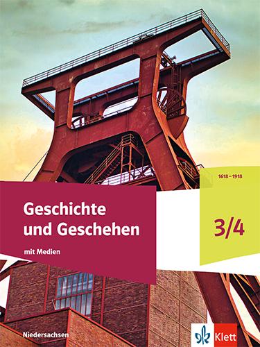 Vorderes Coverbild Geschichte und Geschehen 3/4. Schulbuch Klasse 7/8. Ausgabe Niedersachsen, Bremen Gymnasium