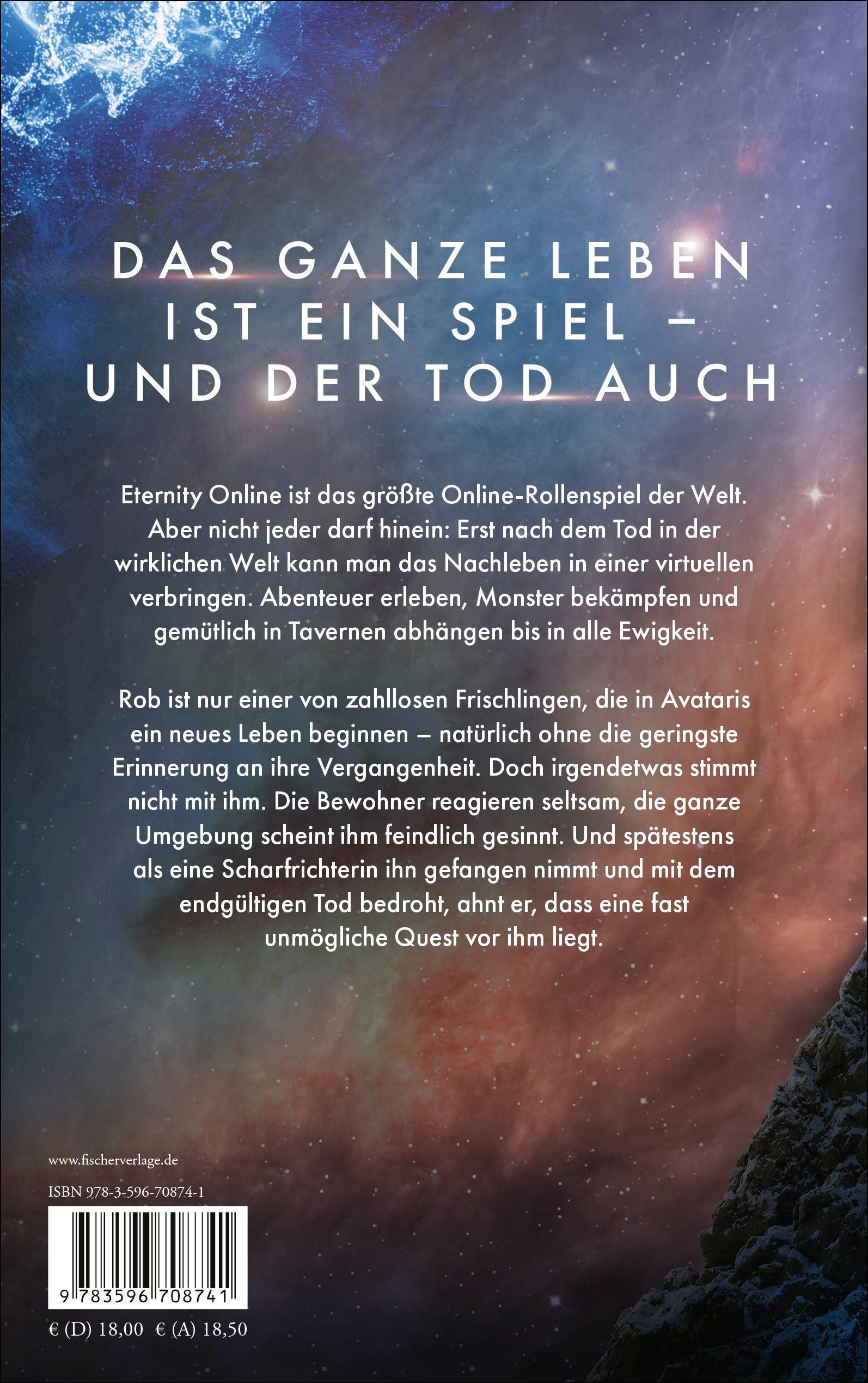 Rückseitencover Eternity Online