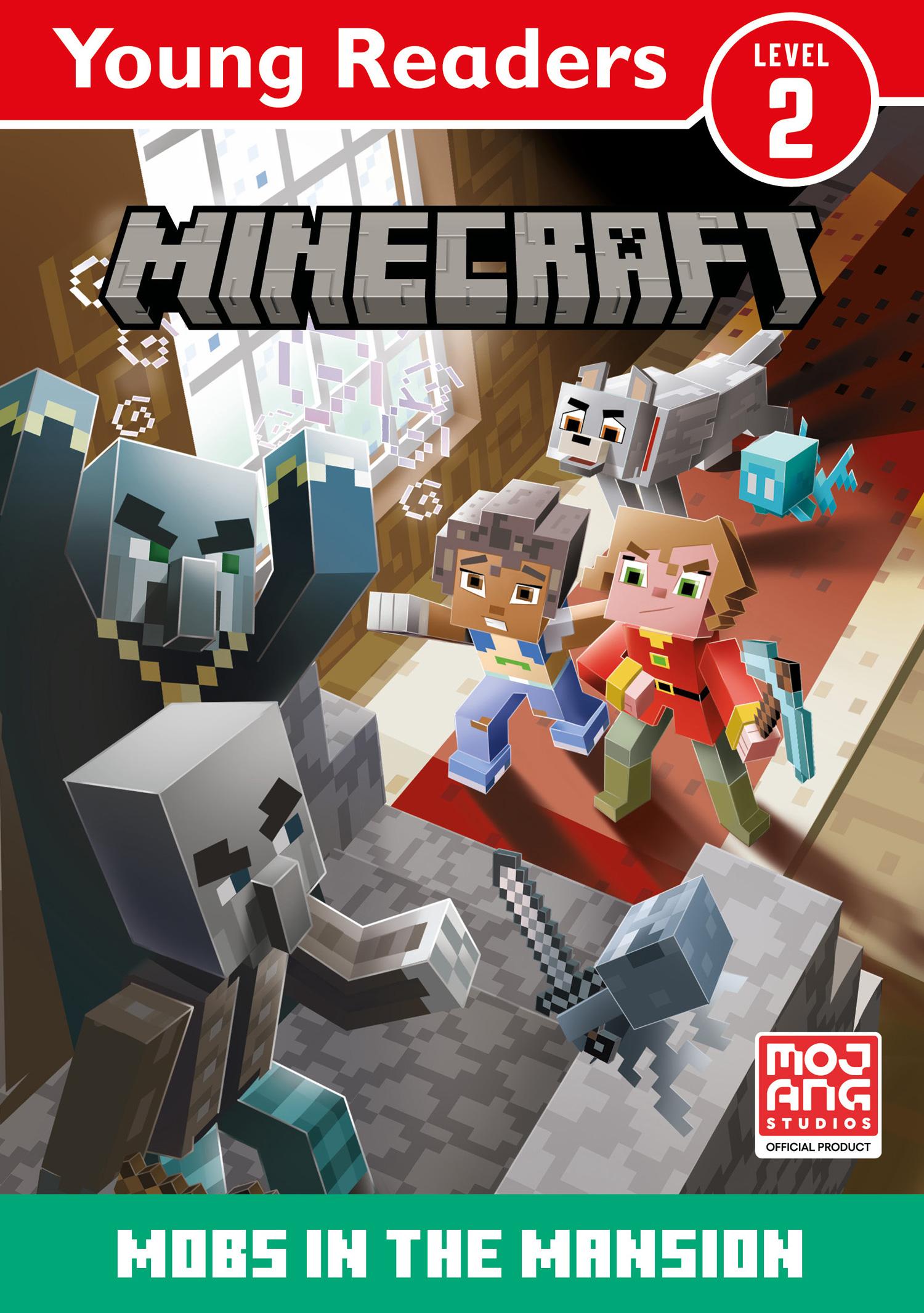 Vorderes Coverbild Minecraft Young Readers: Mobs in the Mansion!