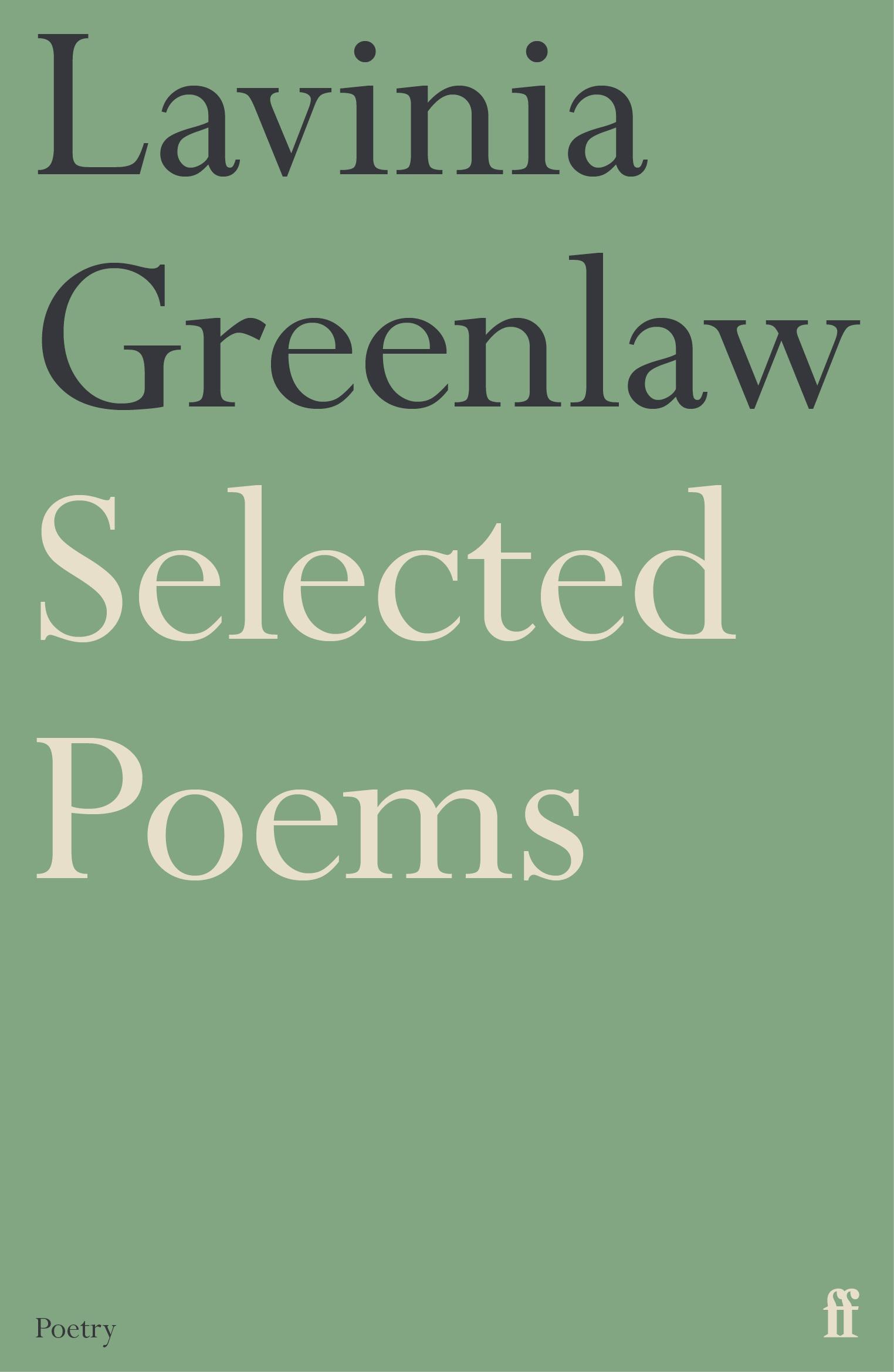 Vorderes Coverbild Selected Poems