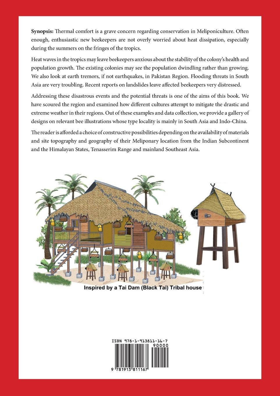Rückseitencover Volume 2 -  Sustainable Meliponiculture with Vernacular Architecture - South Asia & Indo-China