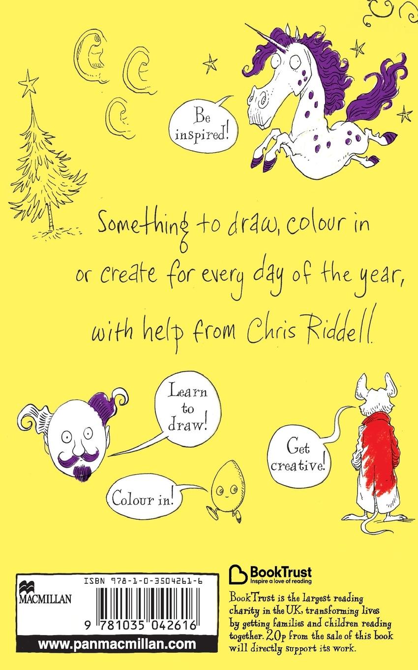 Rückseitencover Chris Riddell's Doodle-a-Day