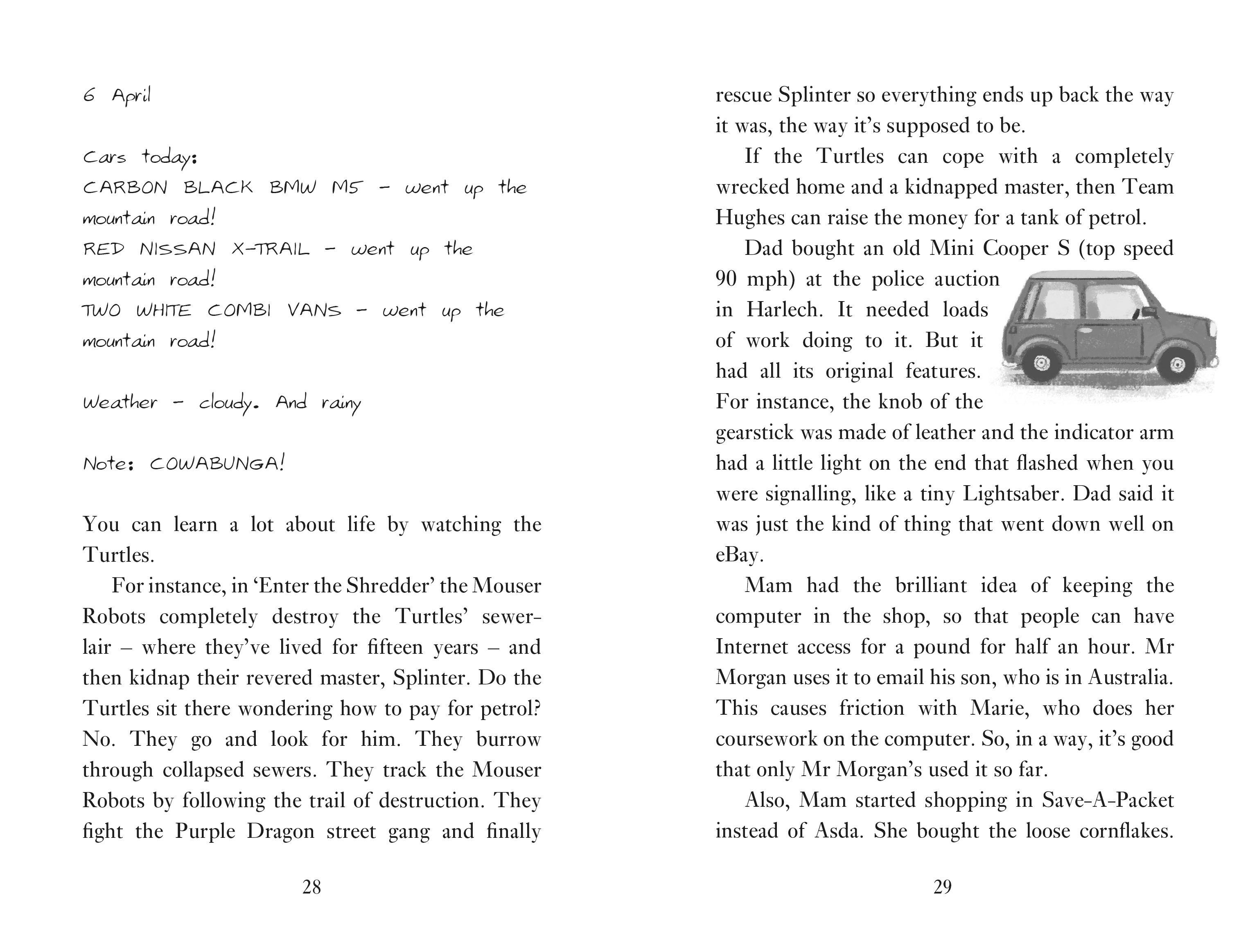 Beispielinhalt (Bild) Framed