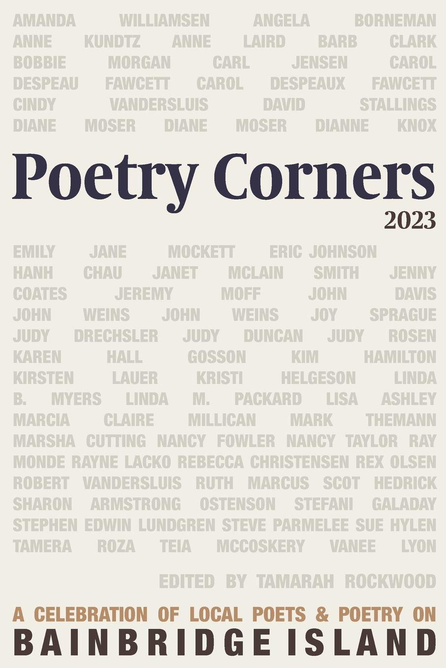 Vorderes Coverbild Poetry Corners 2023