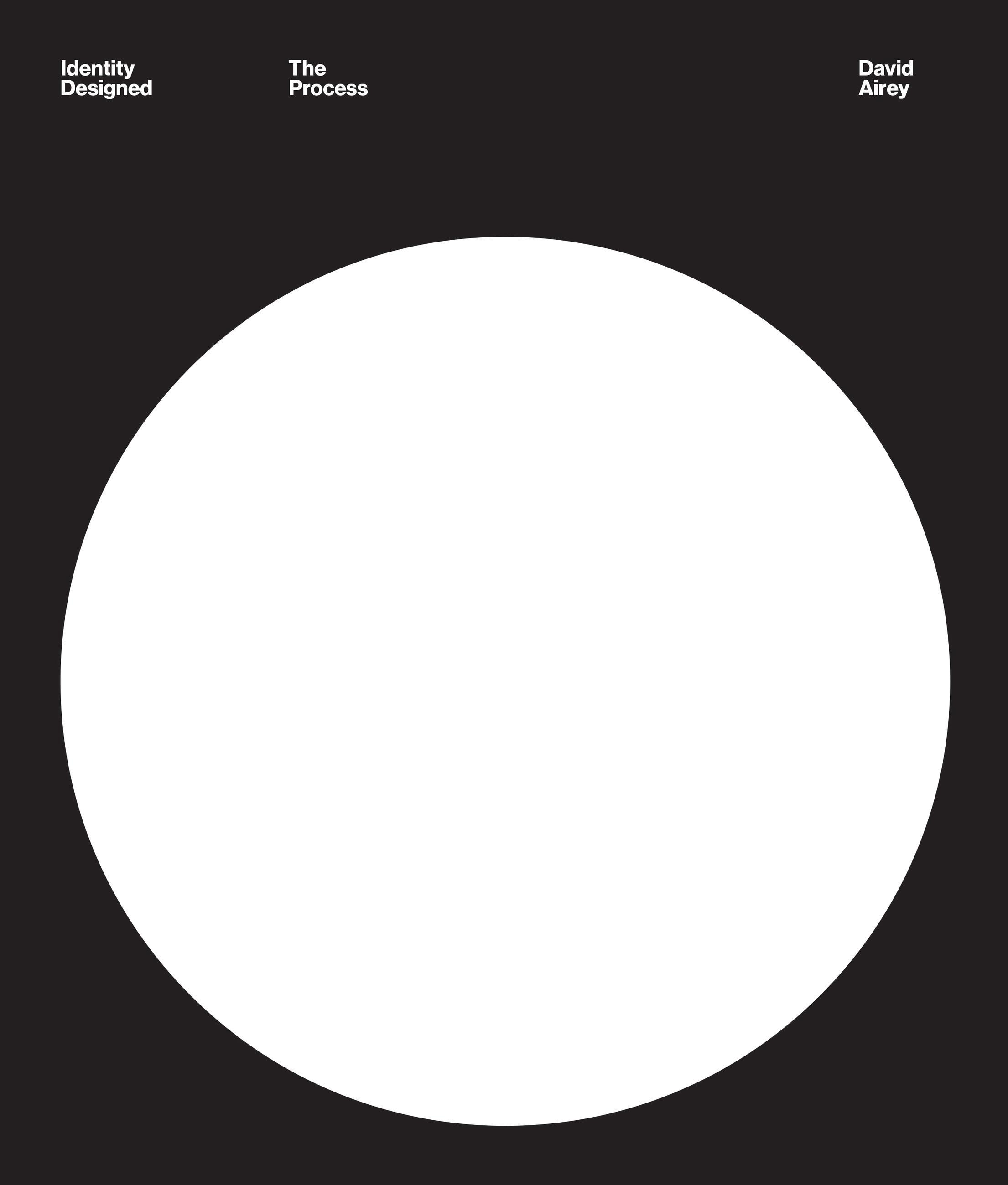 Vorderes Coverbild Identity Designed: The Process