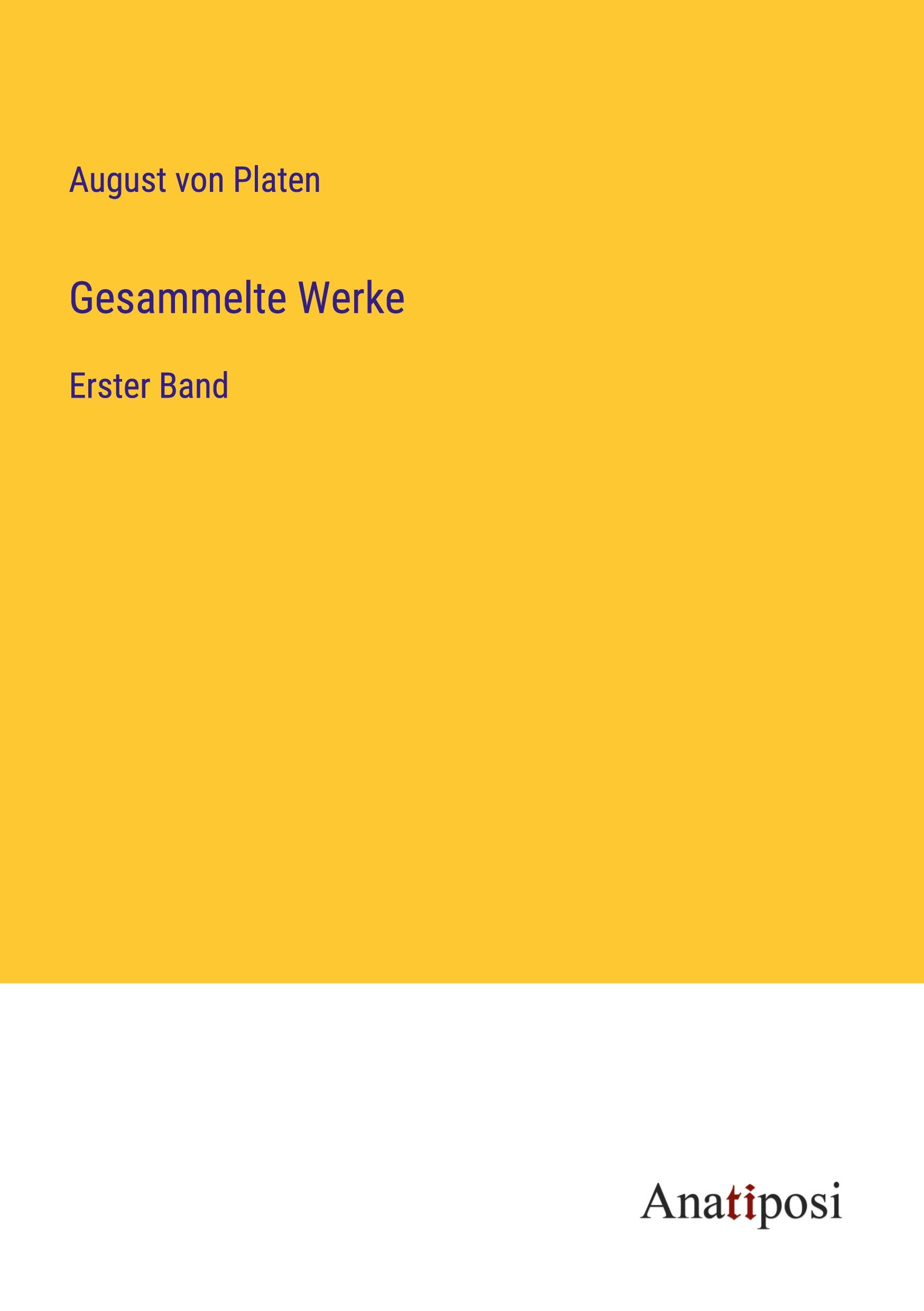 Vorderes Coverbild Gesammelte Werke