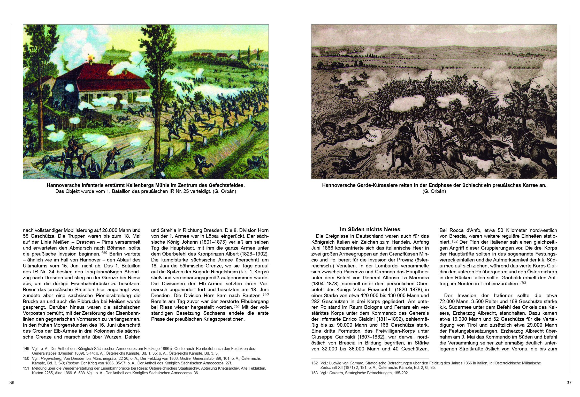 Beispielinhalt (Bild) 1866: Am Ende war Königgrätz.