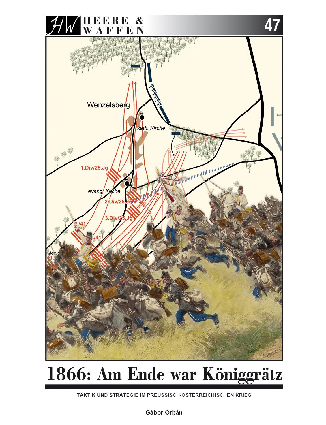 Vorderes Coverbild 1866: Am Ende war Königgrätz.