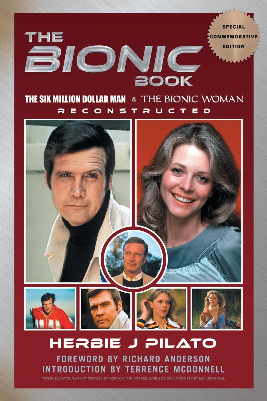 Vorderes Coverbild The Bionic Book - The Six Million Dollar Man & The Bionic Woman Reconstructed (Special Commemorative Edition)