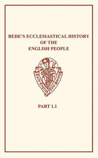 Vorderes Coverbild Bede's Ecclesiastical History of the English People I.I