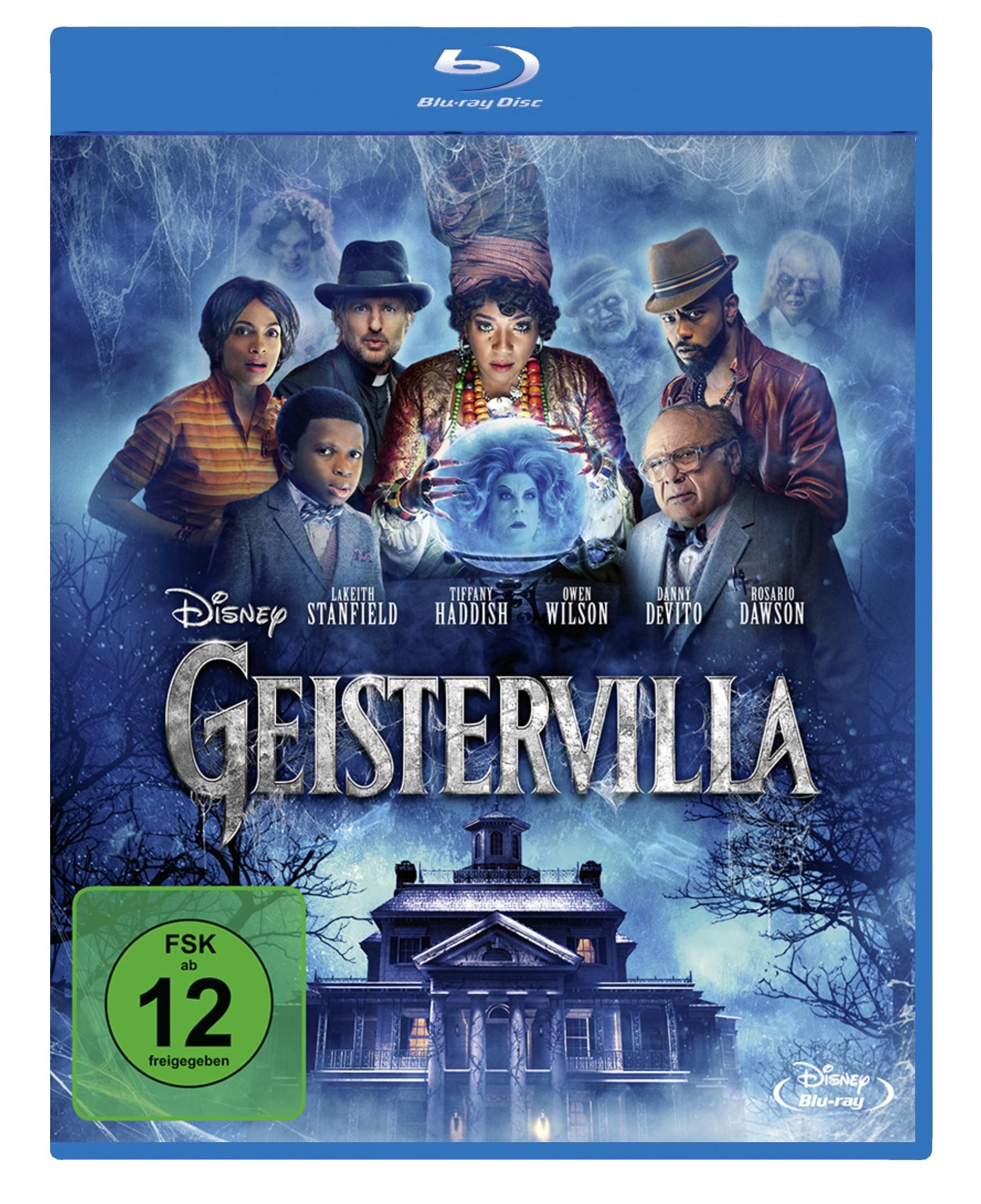 Vorderes Coverbild Geistervilla BD