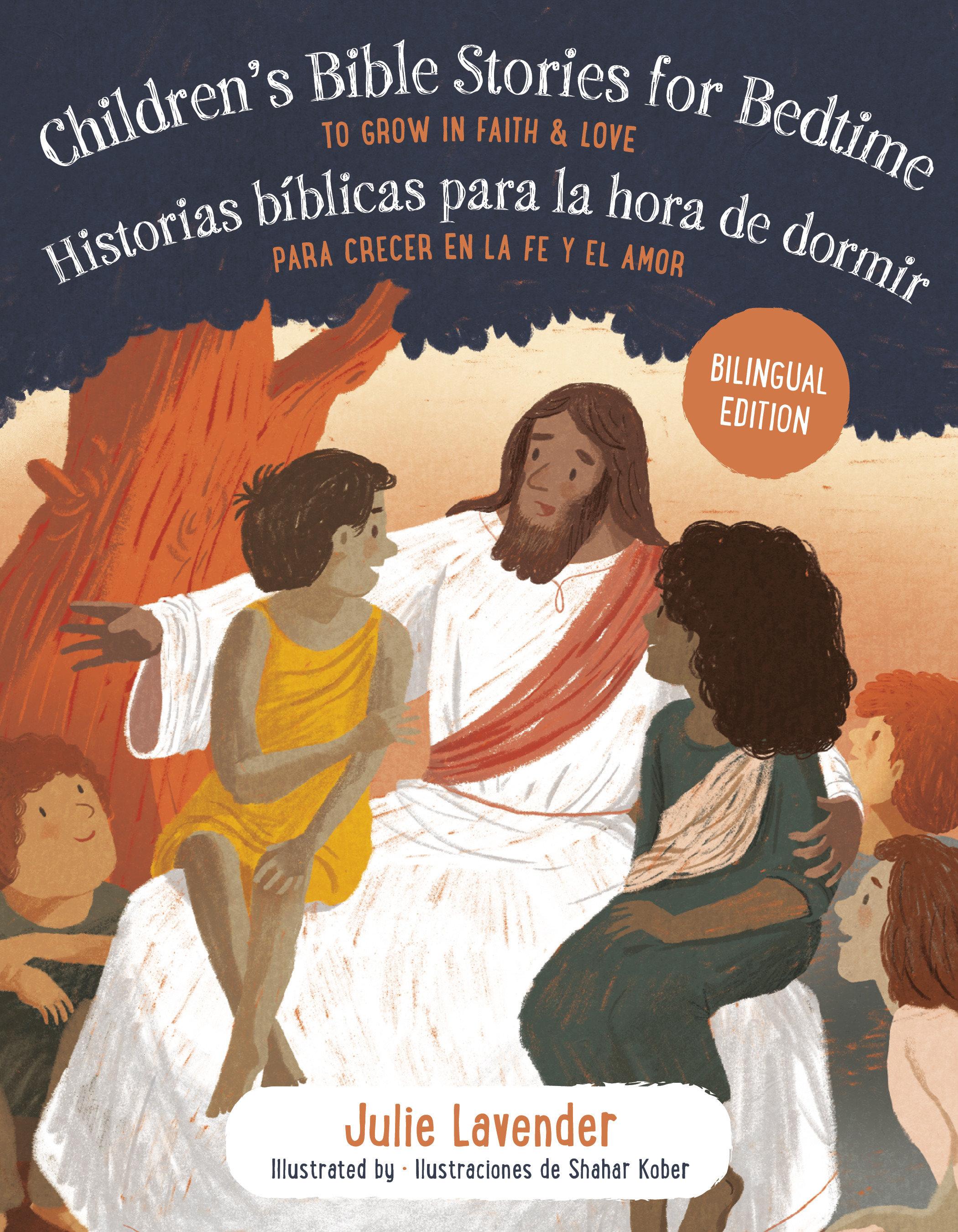 Vorderes Coverbild Childrens Bible Stories for Bedtime/Historias Bíblicas Para La Hora de Dormir (Bilingual Edition)