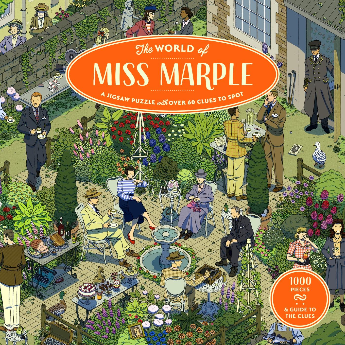 Vorderes Coverbild The World of Miss Marple 1000 Piece Puzzle