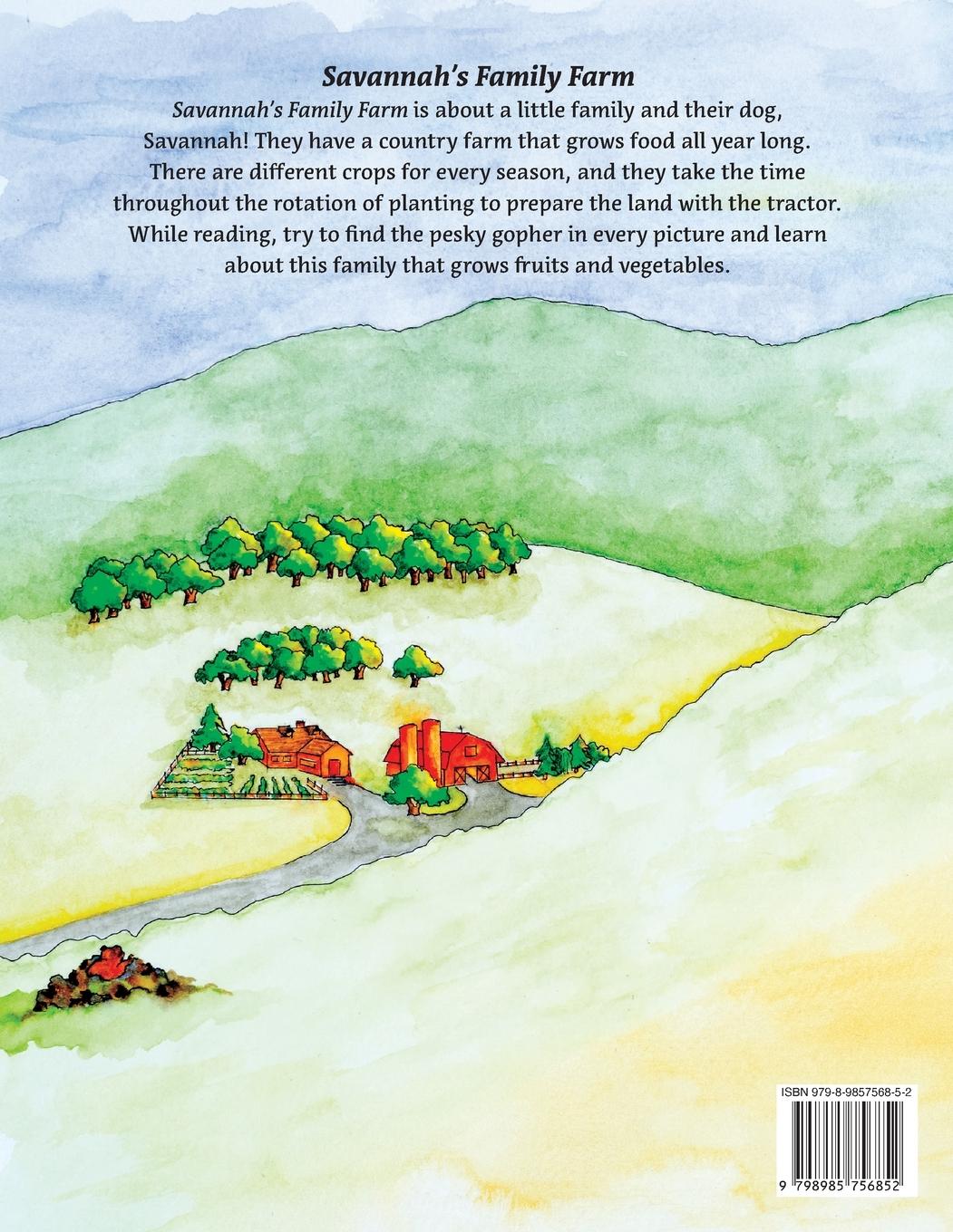 Rückseitencover Savannah's Family Farm