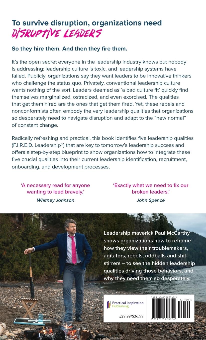 Rückseitencover The FIRED Leader