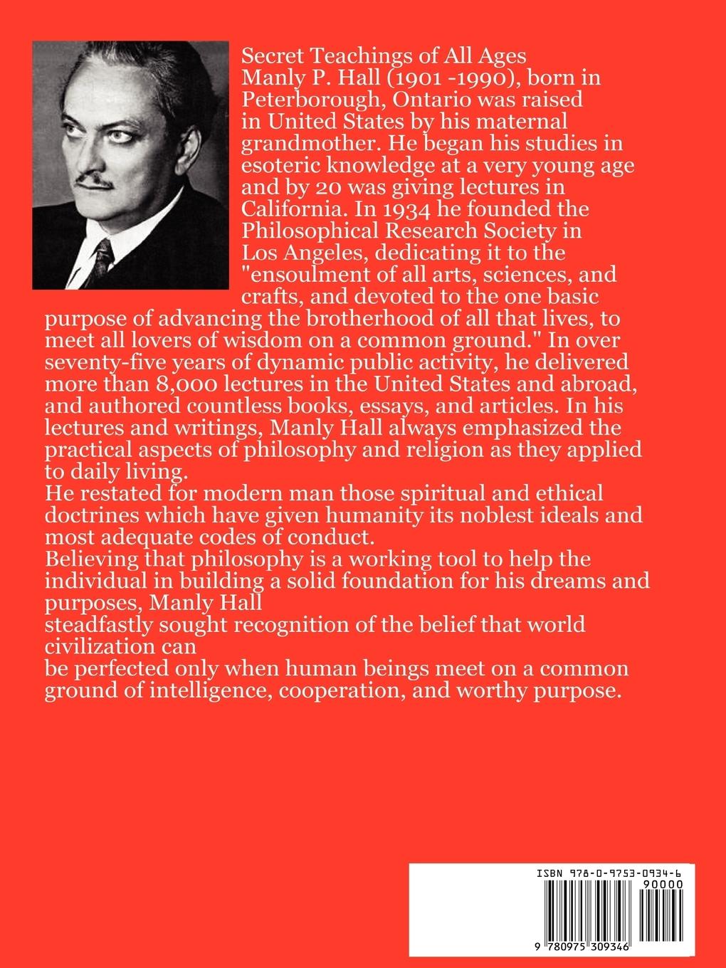 Rückseitencover Secret Teachings of All Ages