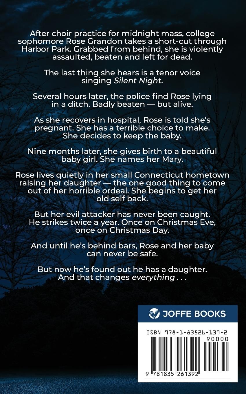 Rückseitencover TWICE ON CHRISTMAS an unputdownable psychological thriller with an astonishing twist