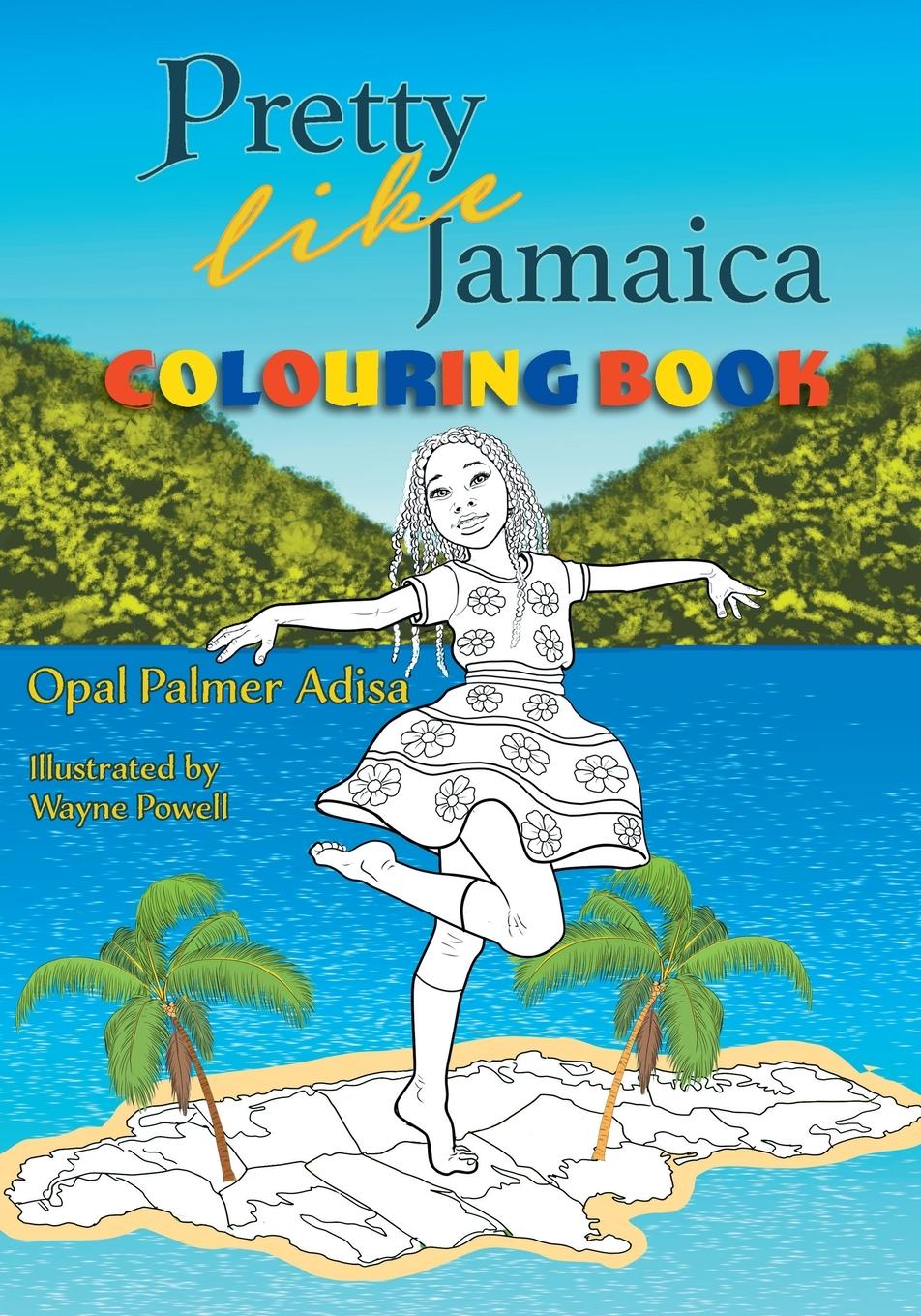 Vorderes Coverbild Pretty Like Jamaica Coloring and Activity Book