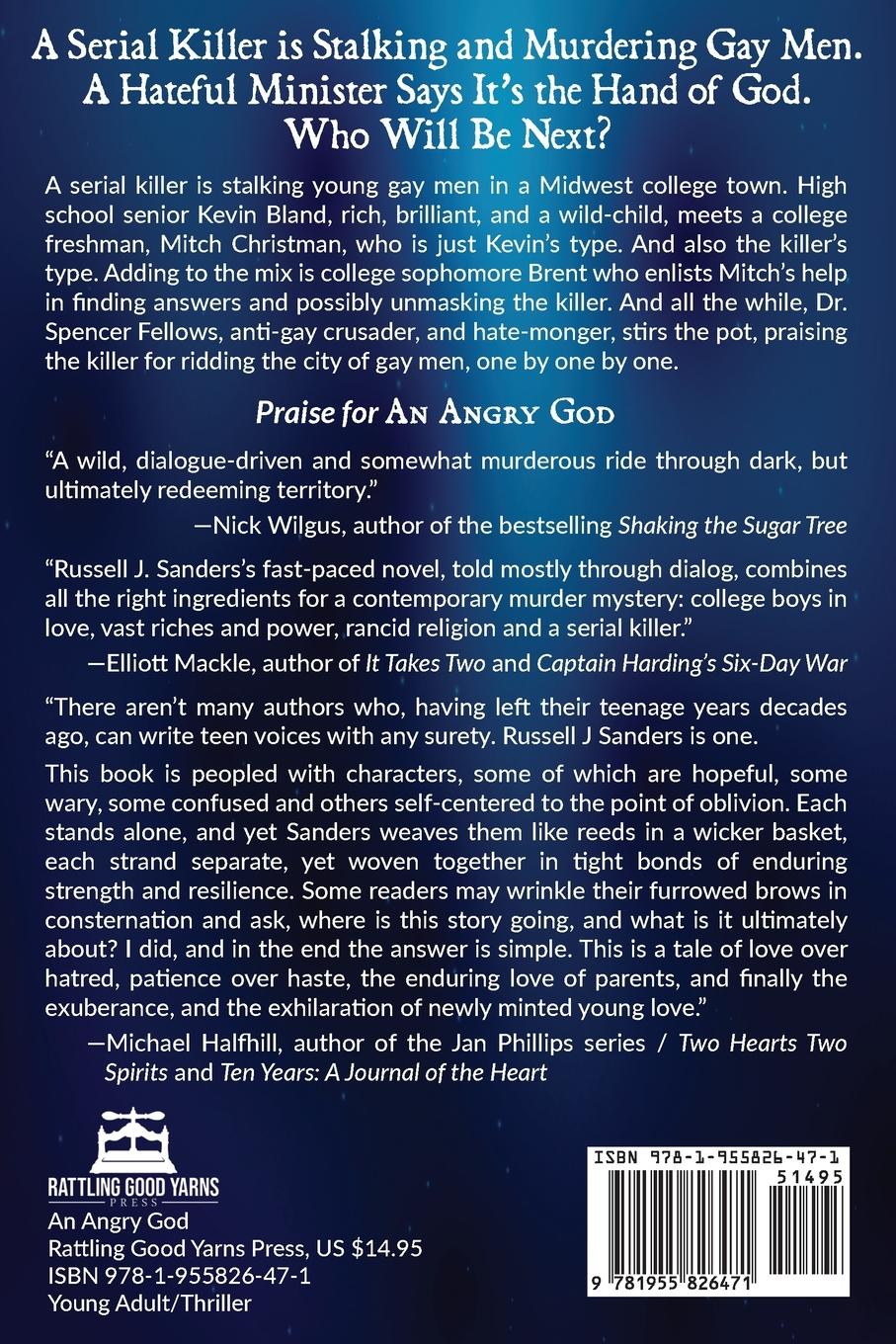 Rückseitencover An Angry God