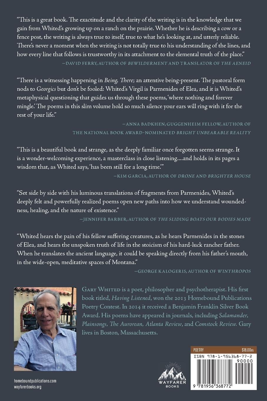 Rückseitencover Being, There