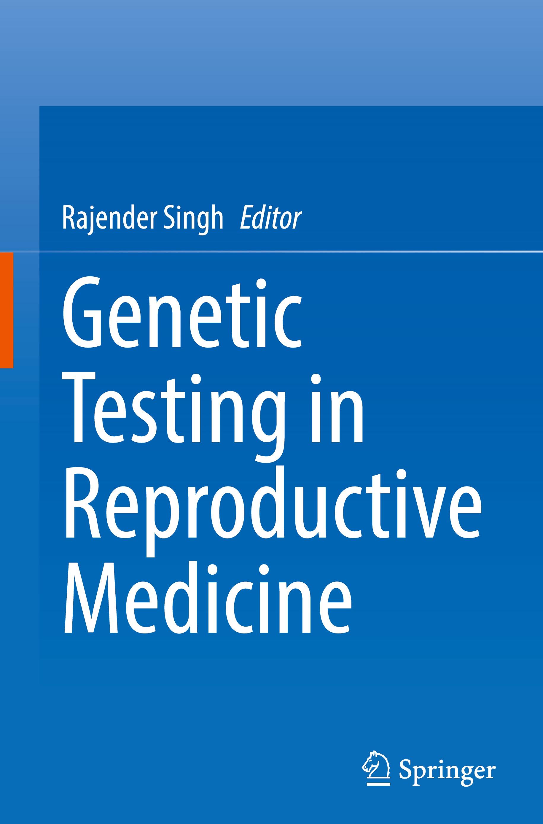 Vorderes Coverbild Genetic Testing in Reproductive Medicine