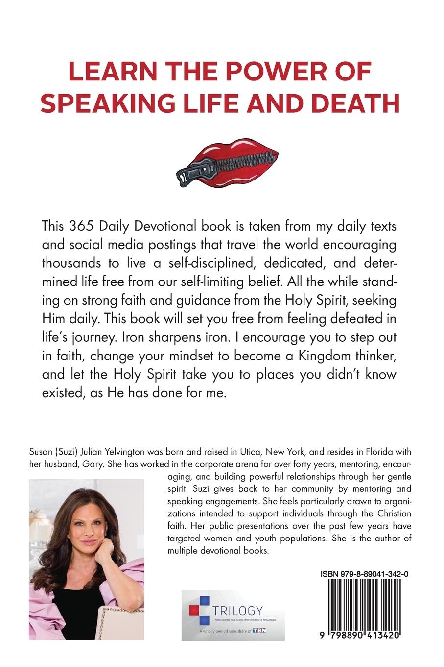 Rückseitencover Your Words Are Powerful. Be Careful What You Speak.