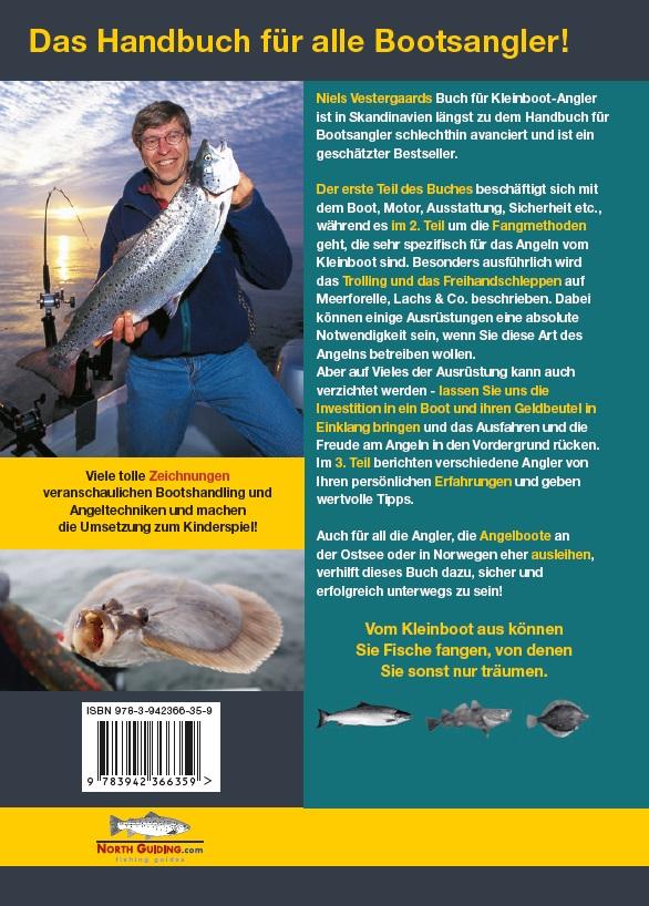 Rückseitencover Angeln vom Kleinboot - Das Handbuch für Küstengewässer & Meer