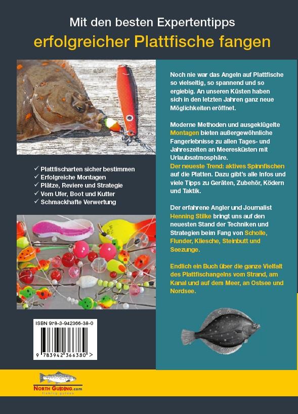 Rückseitencover Plattfische angeln in der Brandung, vom Boot und Kutter