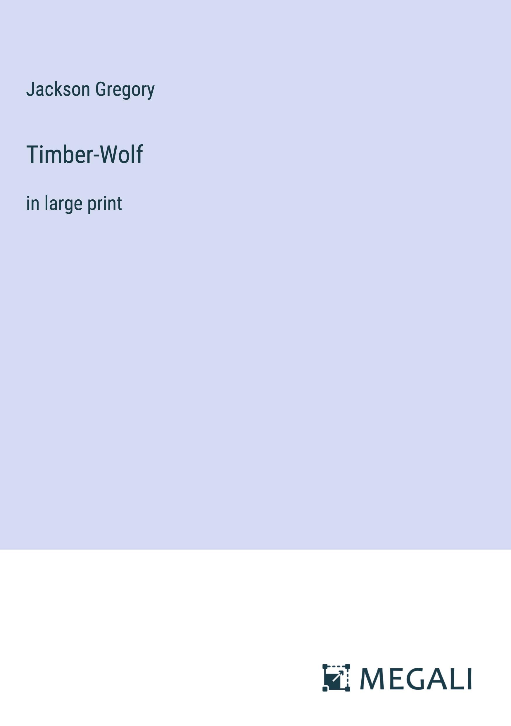 Vorderes Coverbild Timber-Wolf