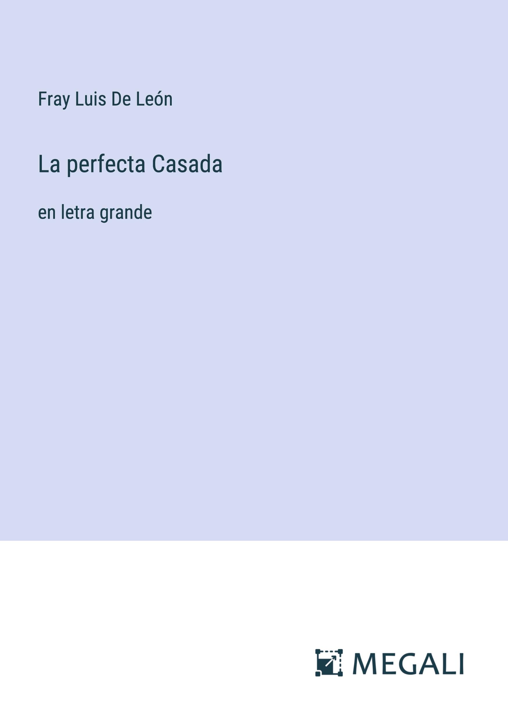 Vorderes Coverbild La perfecta Casada