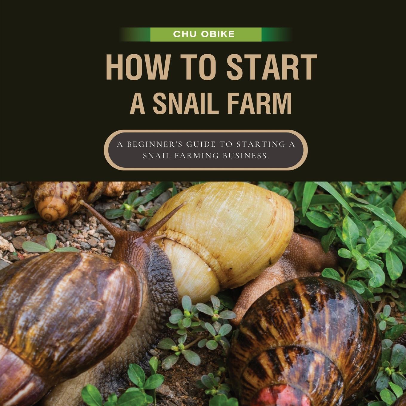 Vorderes Coverbild How To Start A Snail Farm ( A beginner guide to African Giant Land Snails)