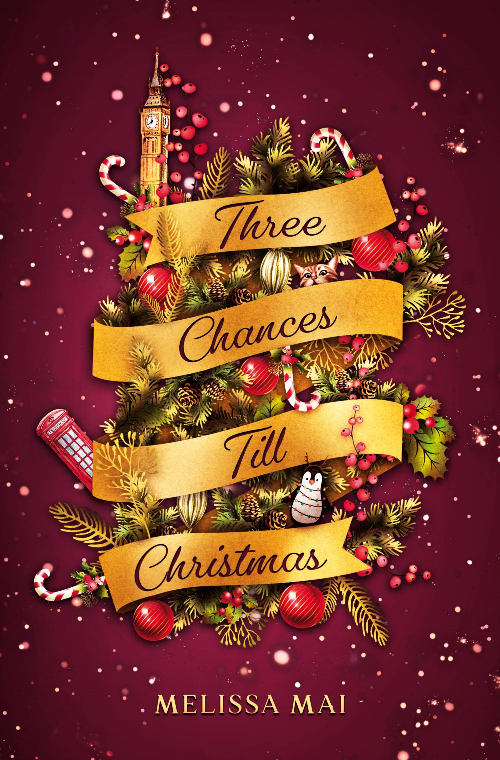Vorderes Coverbild Three Chances Till Christmas: New Adult Romantasy