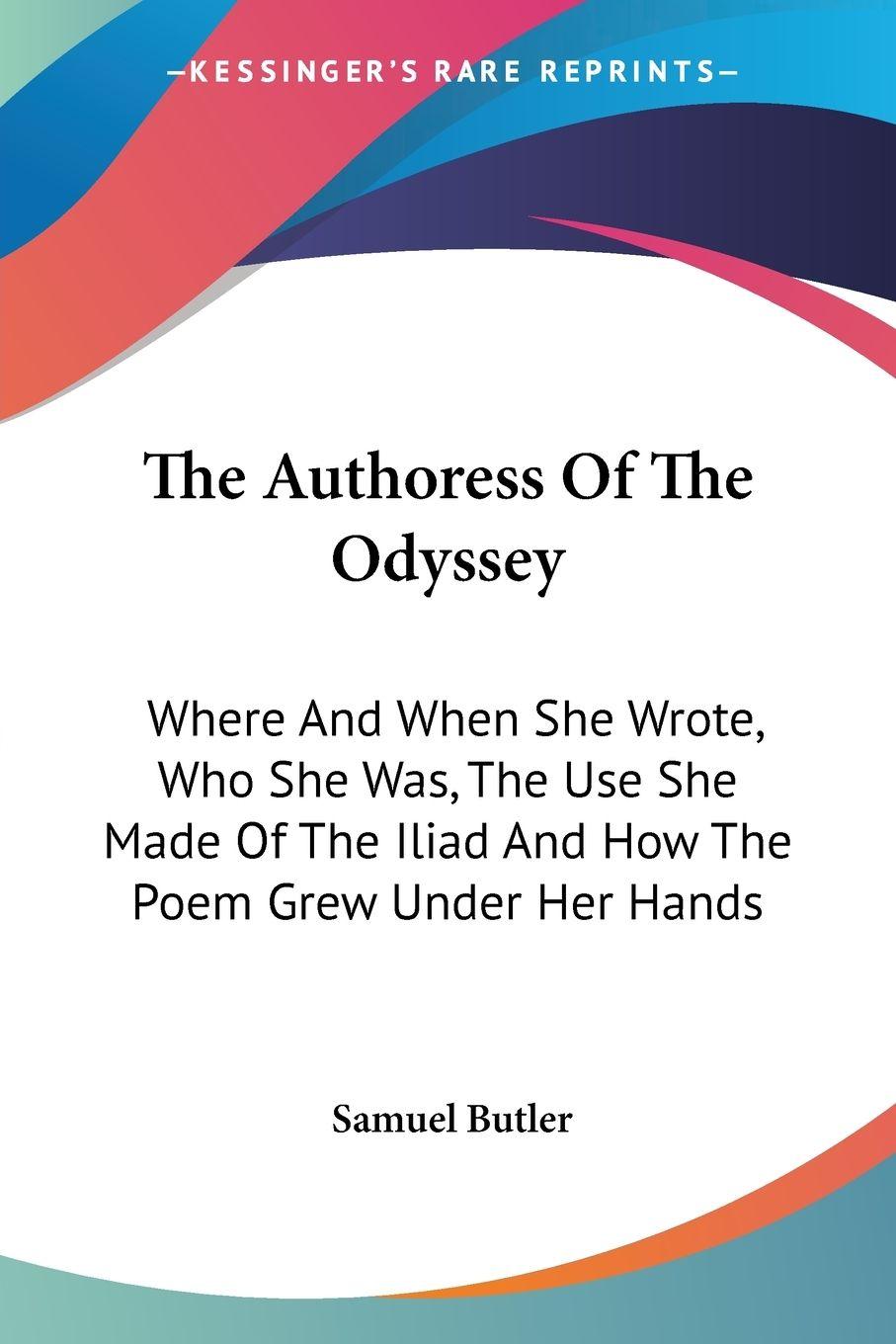 Vorderes Coverbild The Authoress Of The Odyssey