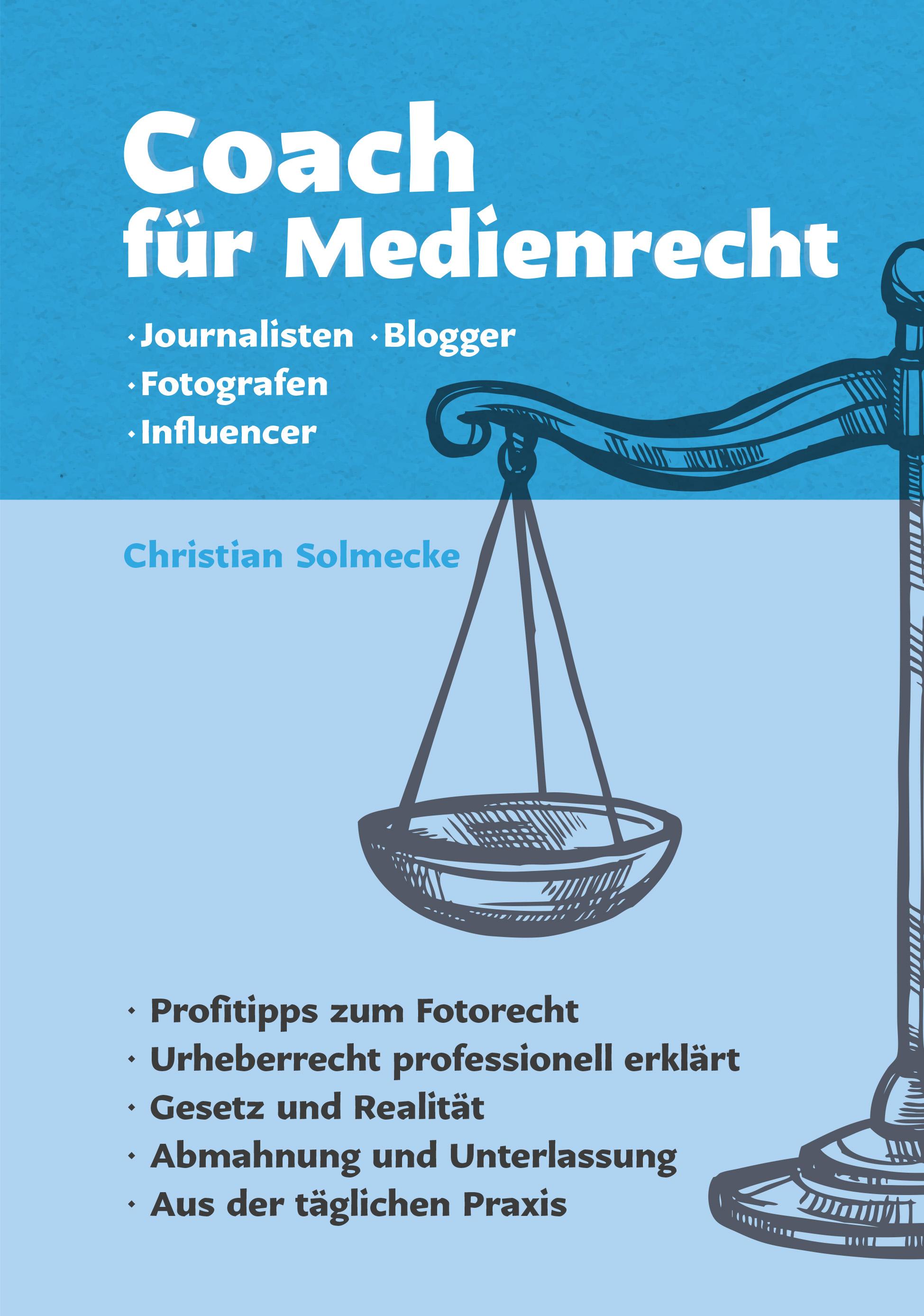 Vorderes Coverbild Coach für Medienrecht