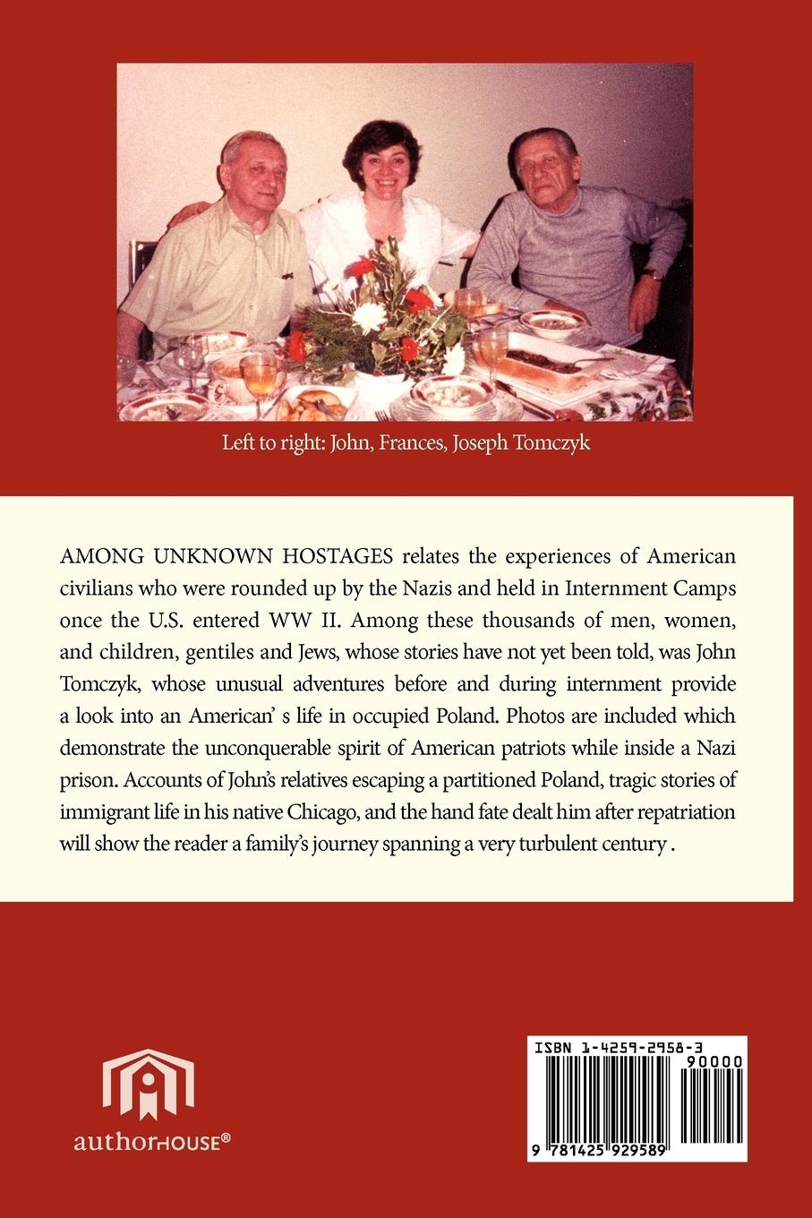 Rückseitencover Among Unknown Hostages