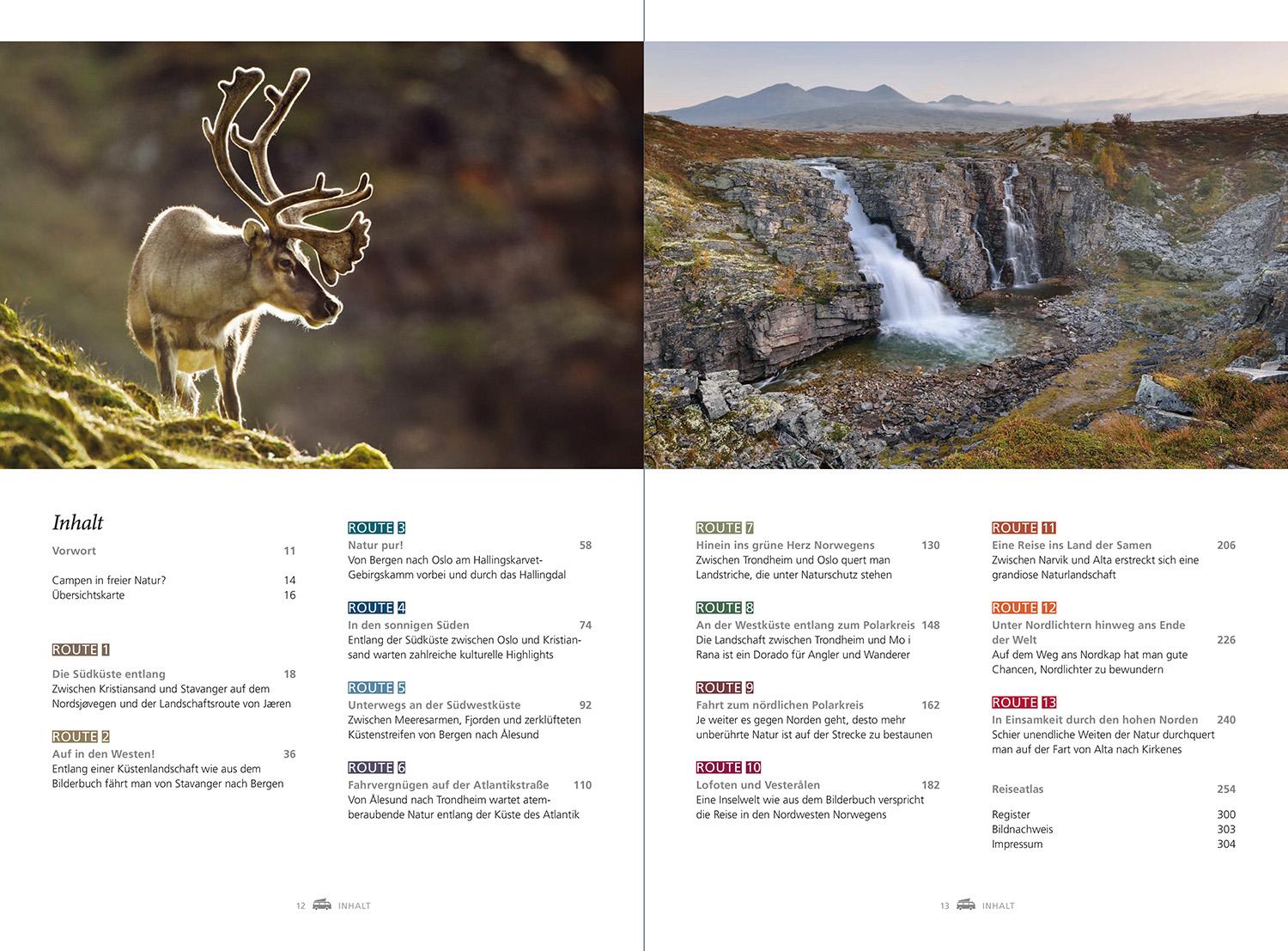 Beispielinhalt (Bild) KUNTH Mit dem Wohnmobil durch Norwegen