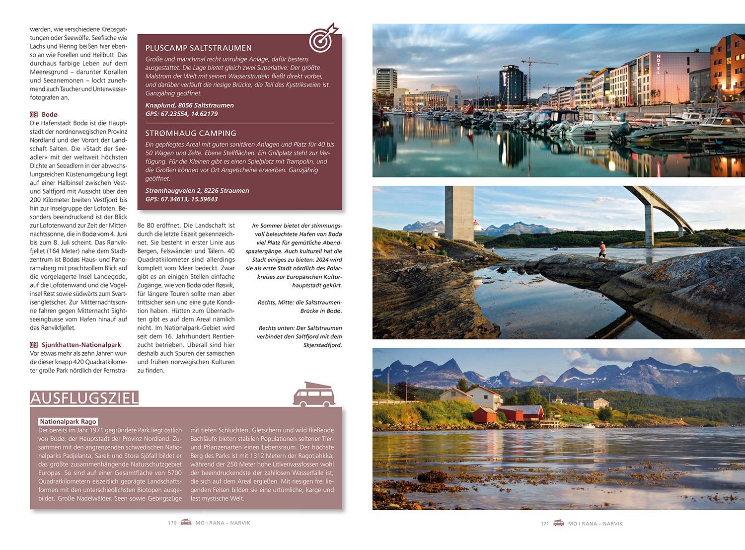 Beispielinhalt (Bild) KUNTH Mit dem Wohnmobil durch Norwegen