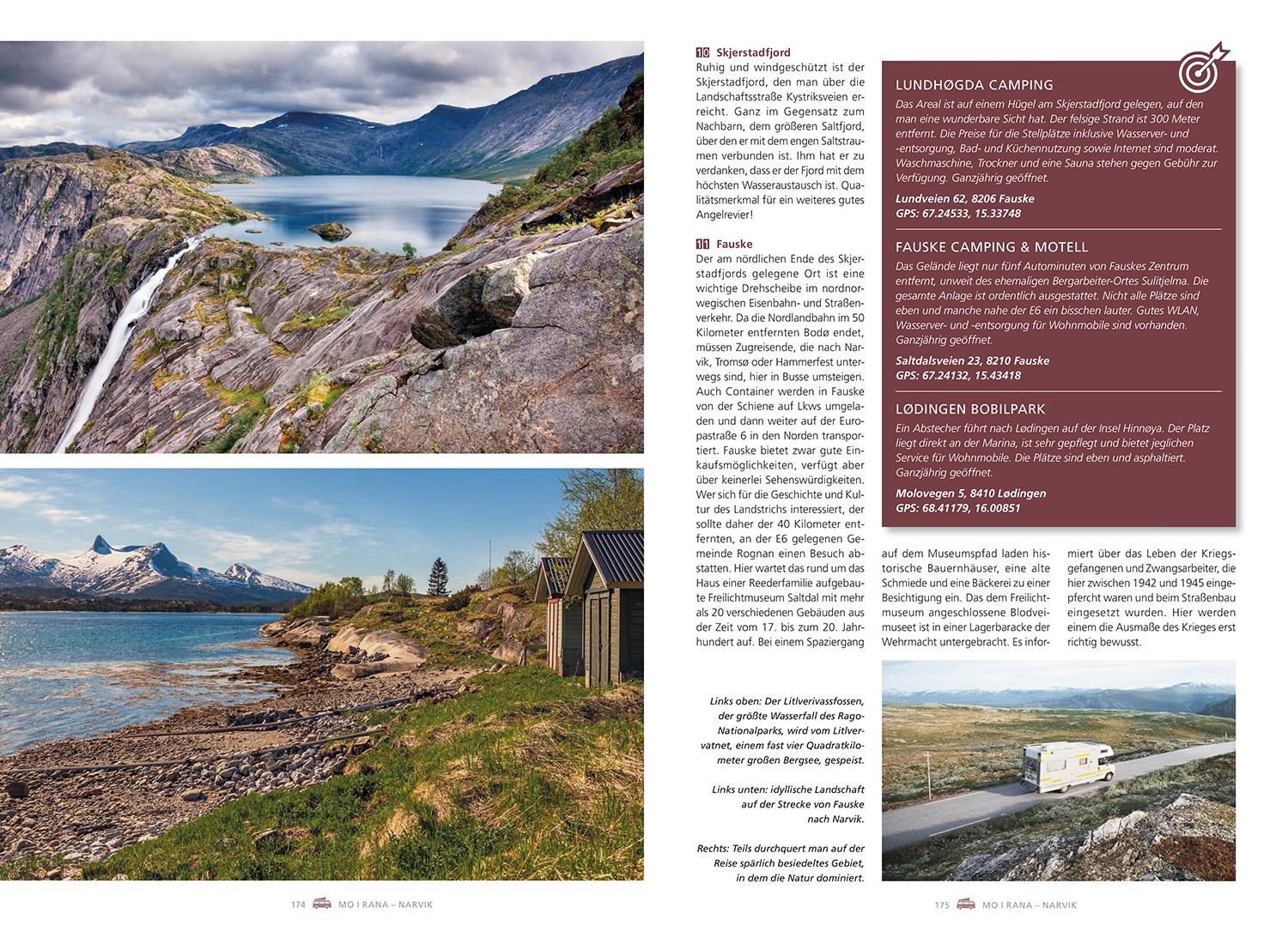 Beispielinhalt (Bild) KUNTH Mit dem Wohnmobil durch Norwegen