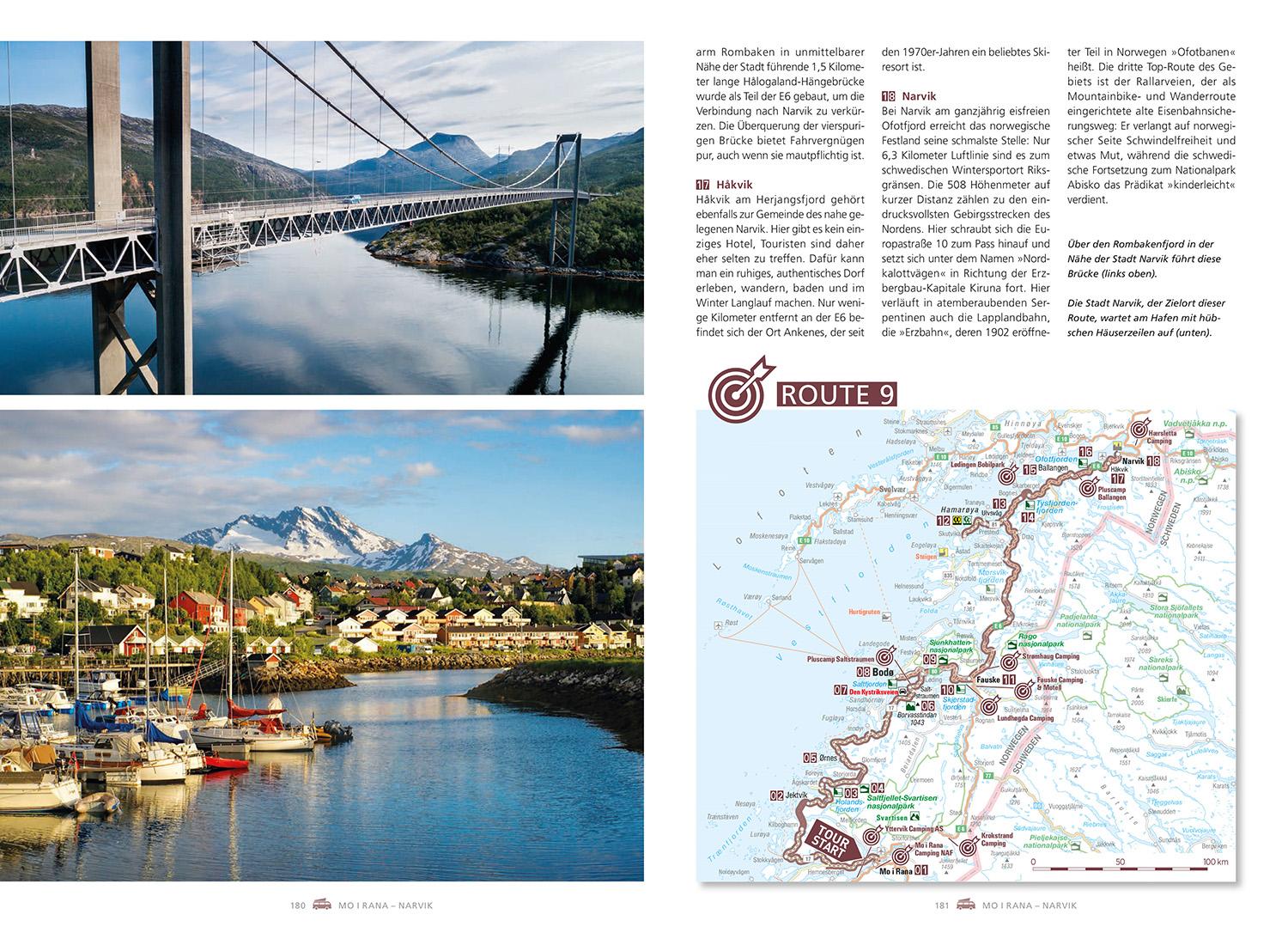 Beispielinhalt (Bild) KUNTH Mit dem Wohnmobil durch Norwegen