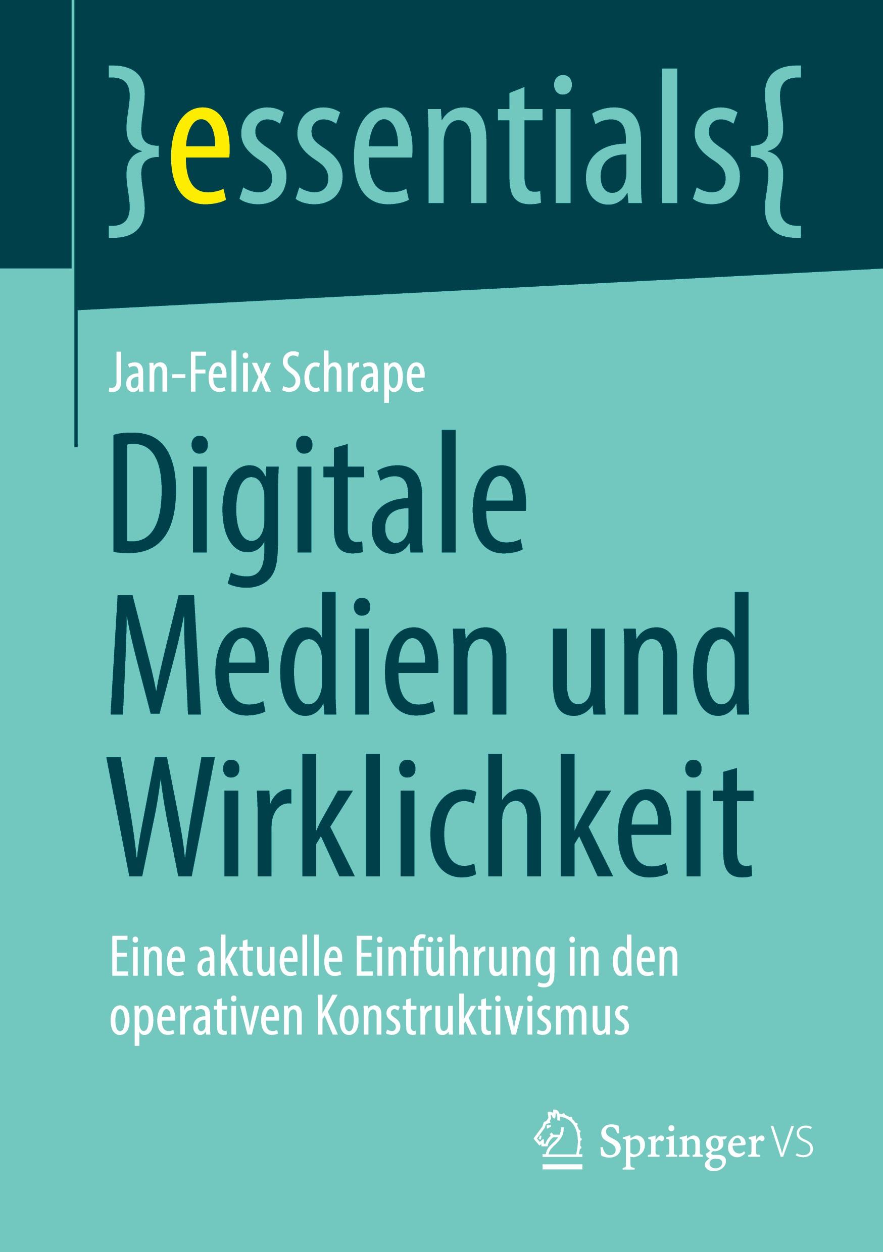 Vorderes Coverbild Digitale Medien und Wirklichkeit