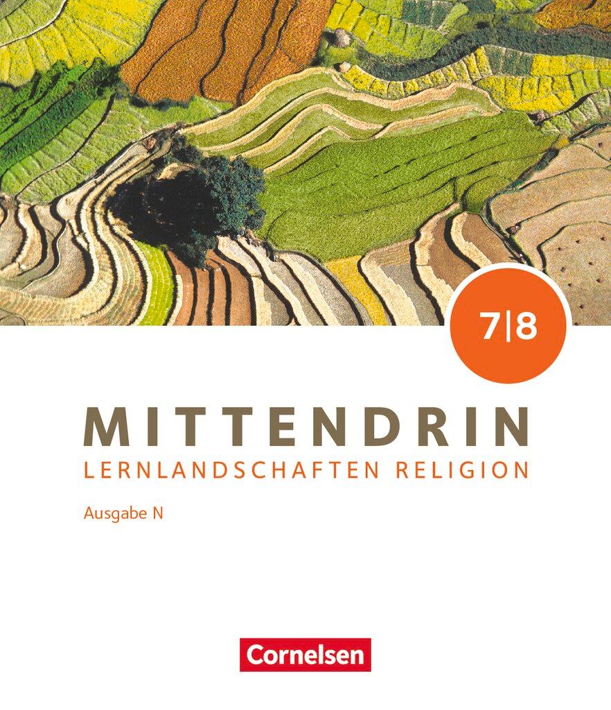 Vorderes Coverbild Mittendrin Band 2: 7./8. Schuljahr - Gymnasium/Sekundarstufe I - Ausgabe N - Schulbuch