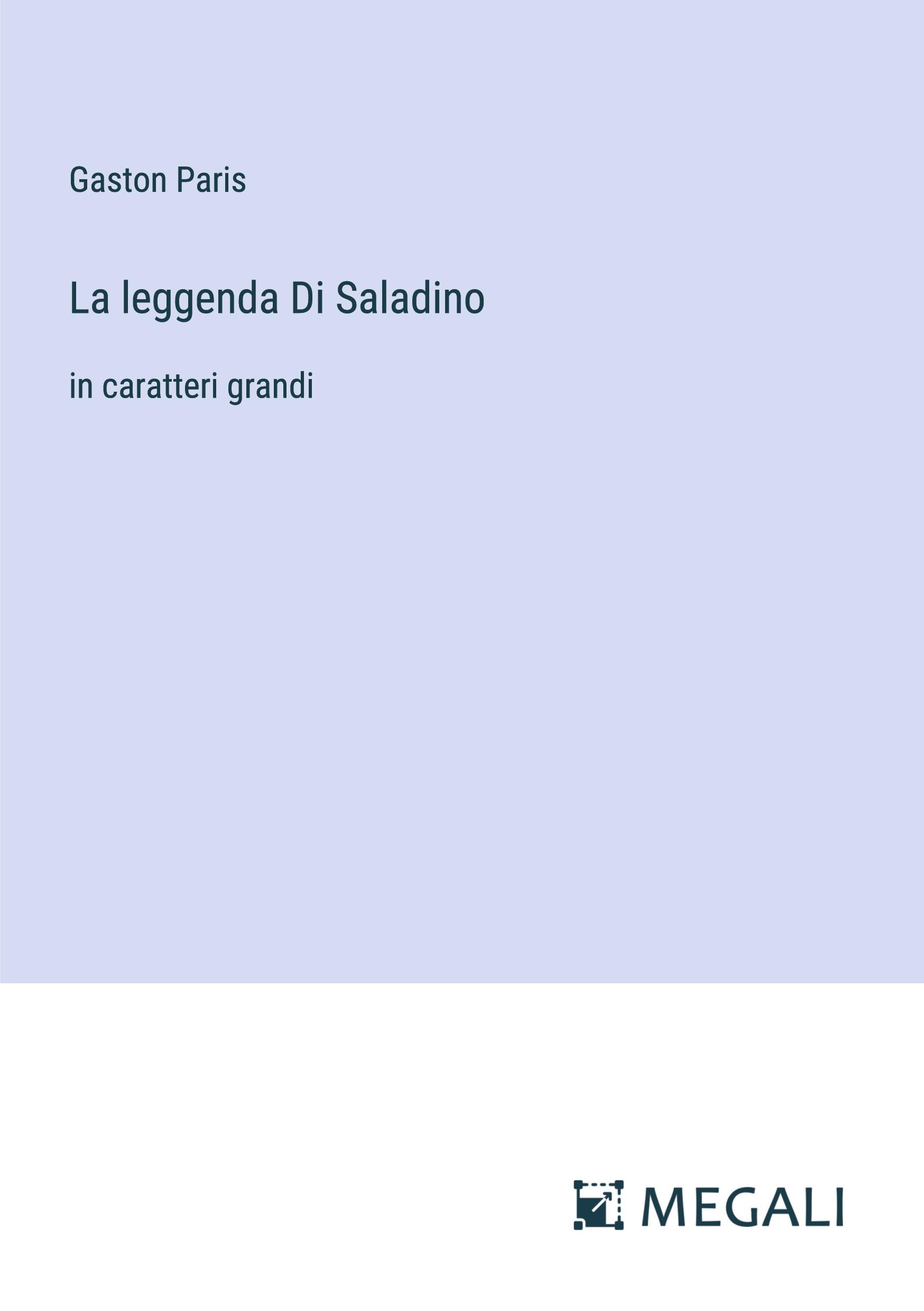 Vorderes Coverbild La leggenda Di Saladino