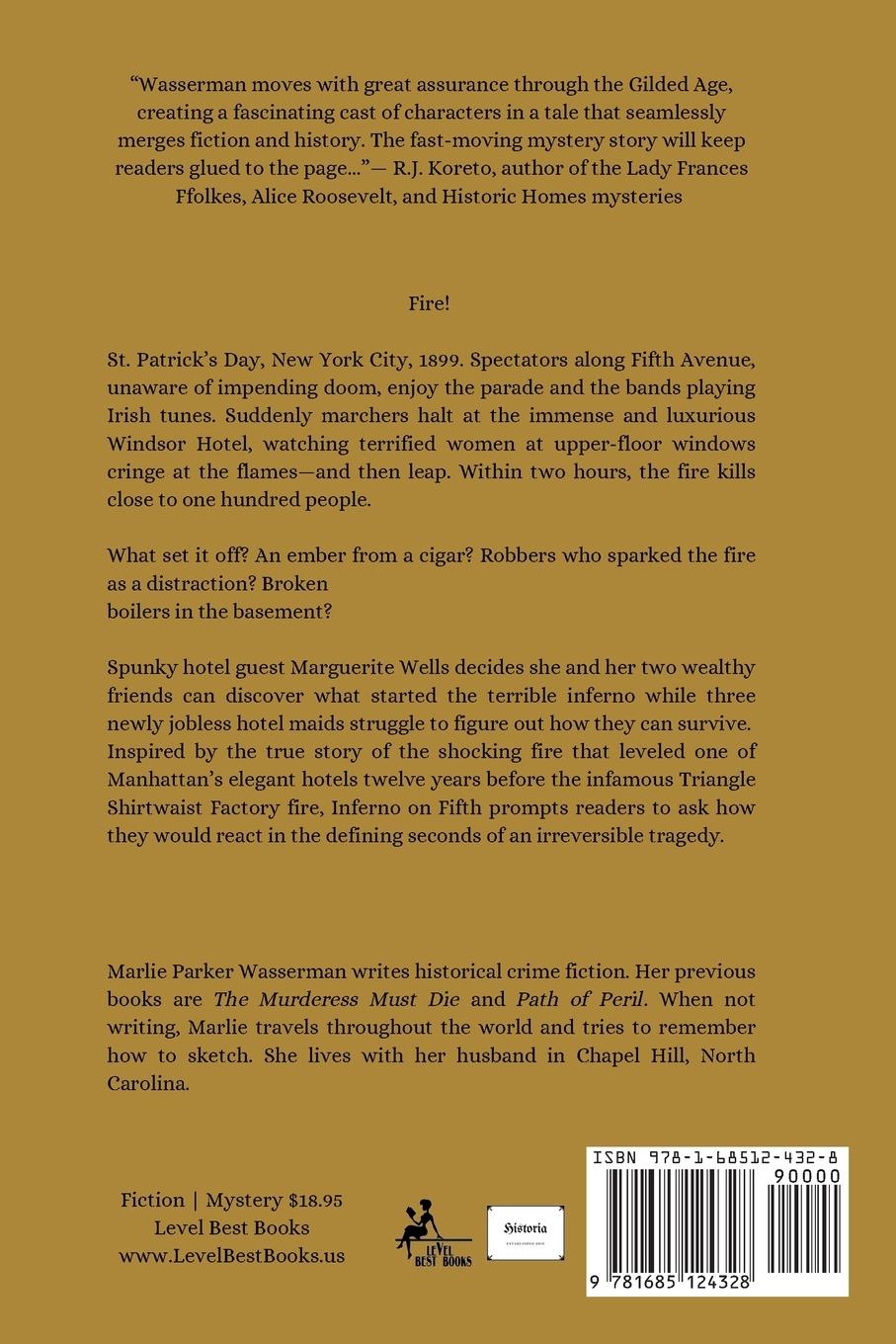 Rückseitencover Inferno on Fifth